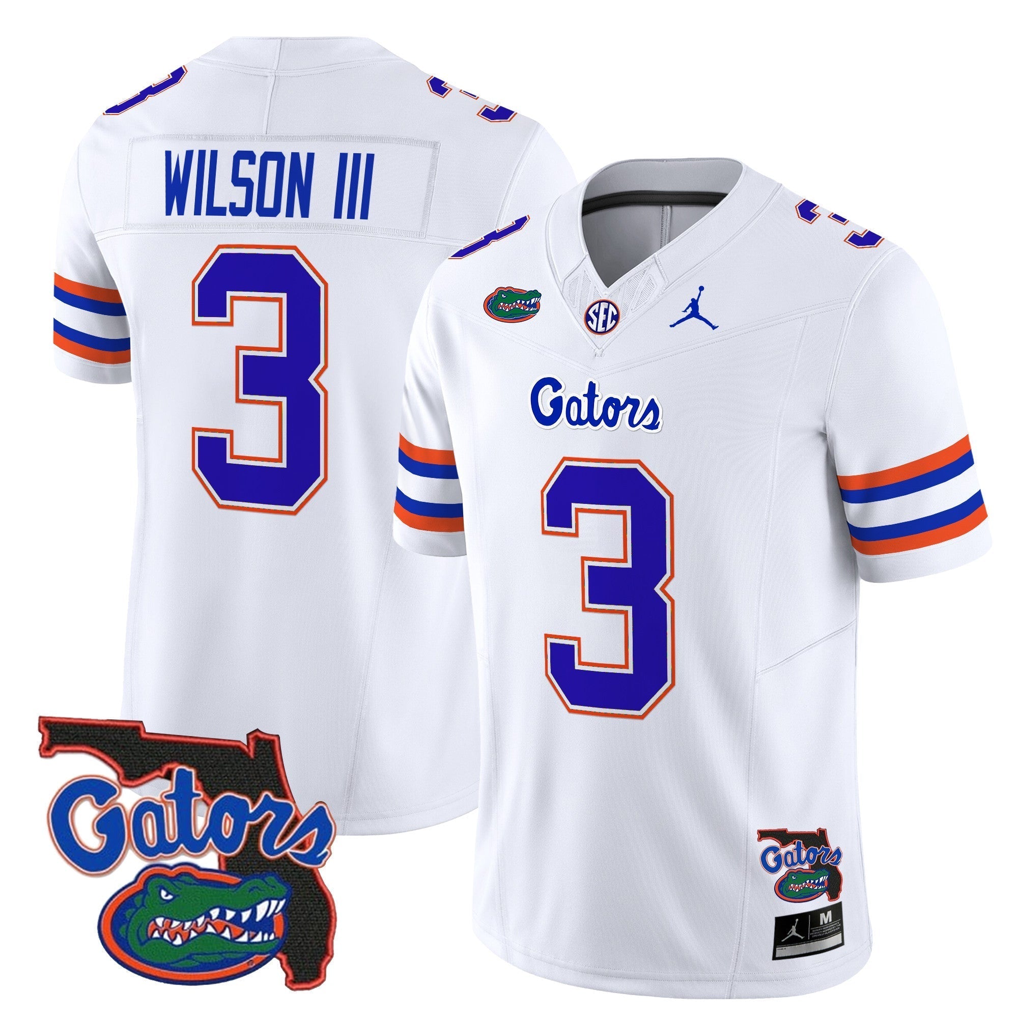 Men Florida Gators 2024 Florida Patch Vapor Limited Jersey - All Stitched