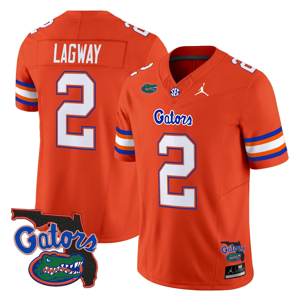 Men Florida Gators 2024 Florida Patch Vapor Limited Jersey - All Stitched