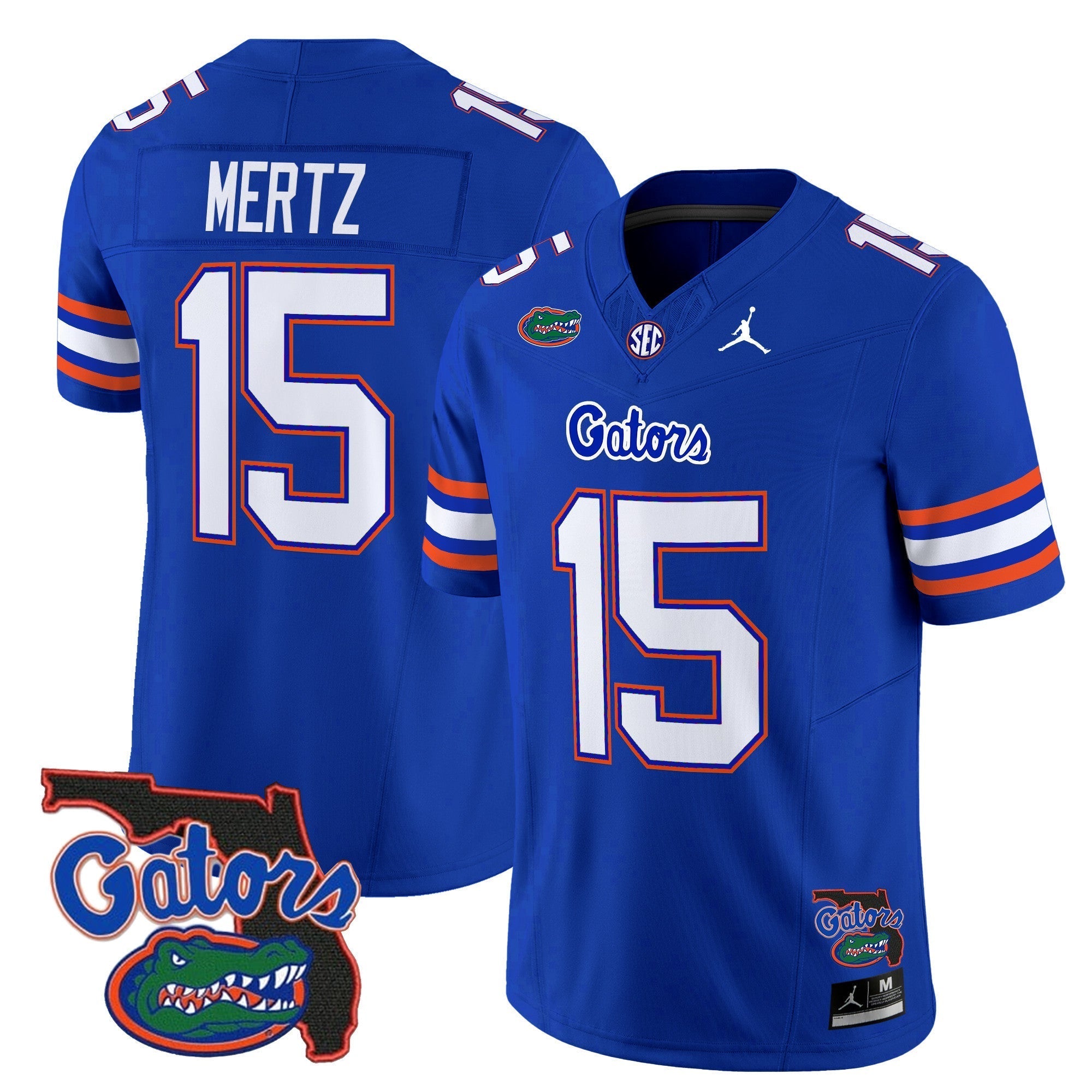 Men Florida Gators 2024 Florida Patch Vapor Limited Jersey - All Stitched