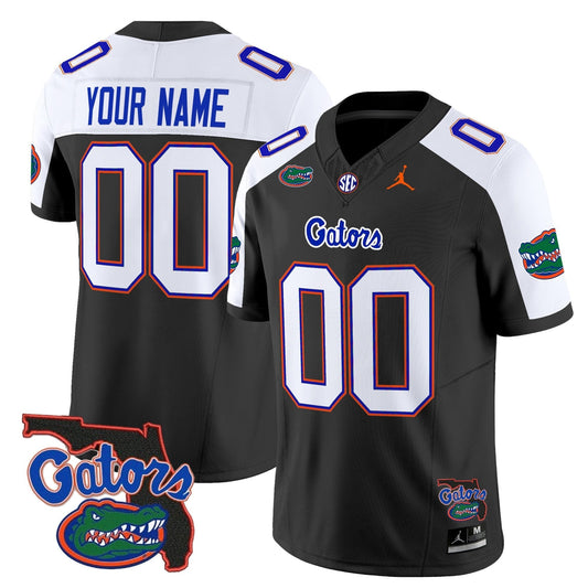 Custom Florida Gators 2024 Florida Patch Vapor Limited Jersey - All Stitched