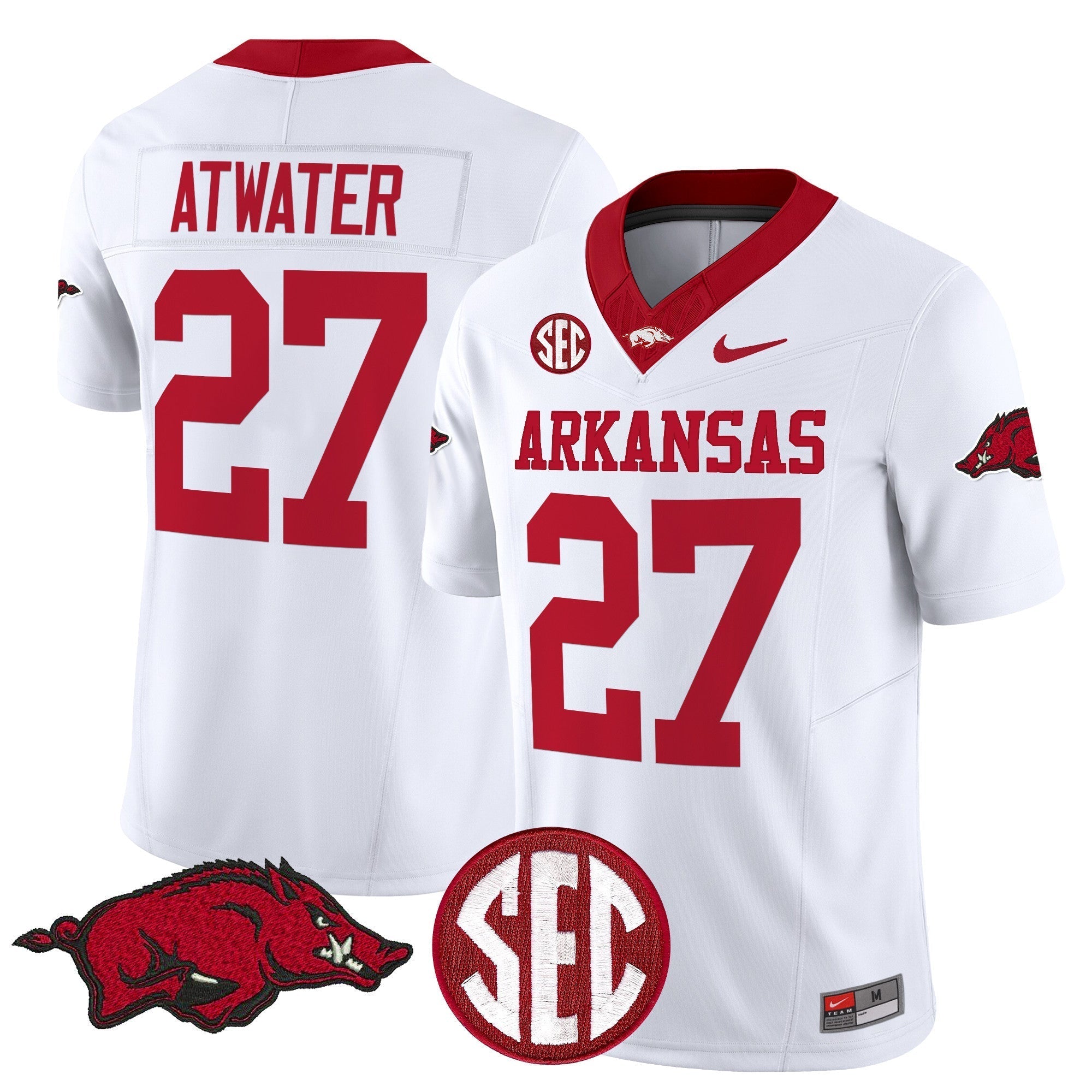 Men Arkansas Razorbacks Vapor Limited Jersey - All Stitched