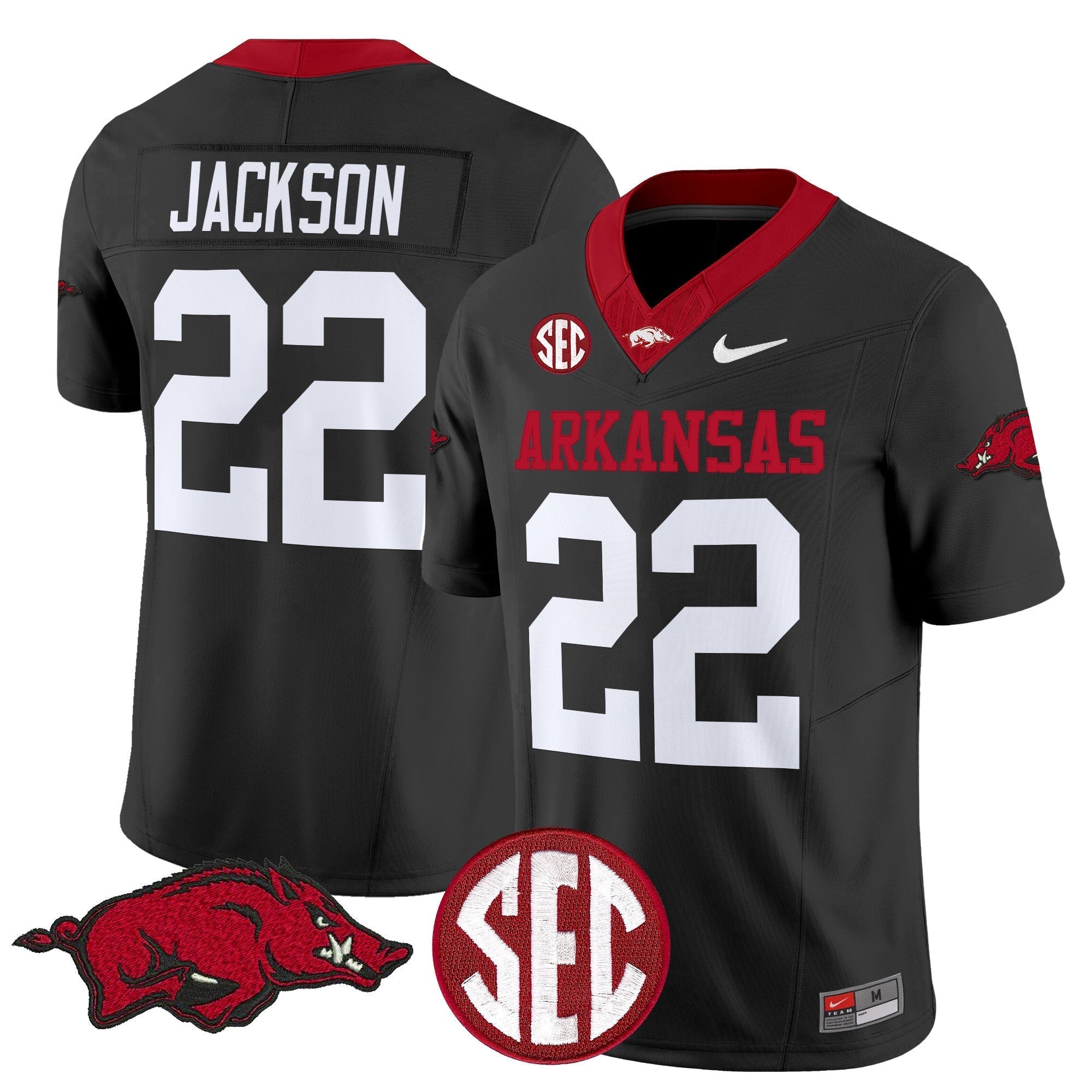 Men Arkansas Razorbacks Vapor Limited Jersey - All Stitched