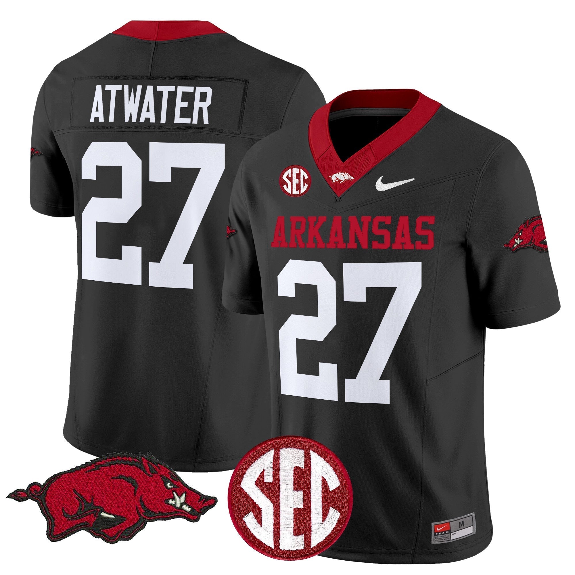 Men Arkansas Razorbacks Vapor Limited Jersey - All Stitched