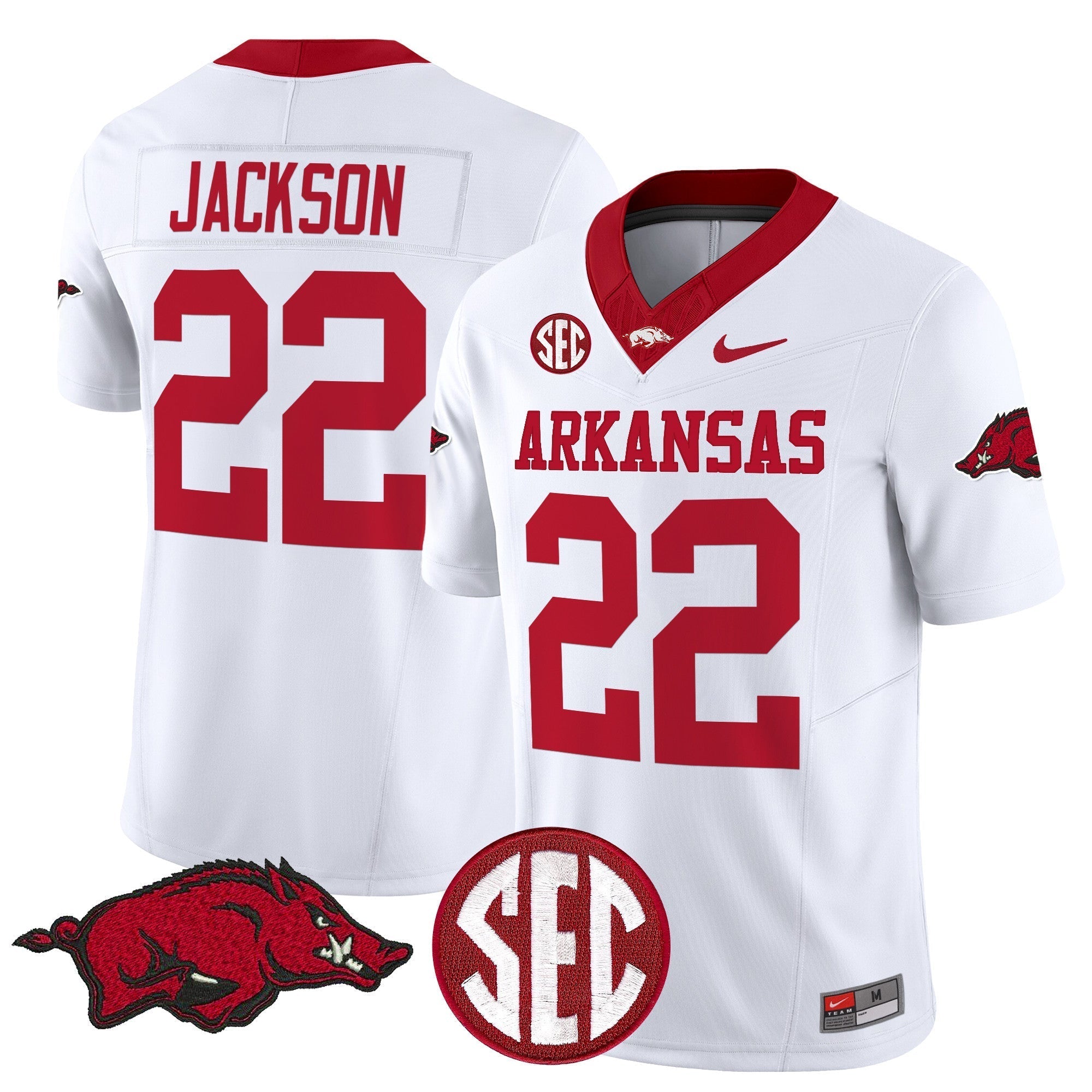 Men Arkansas Razorbacks Vapor Limited Jersey - All Stitched