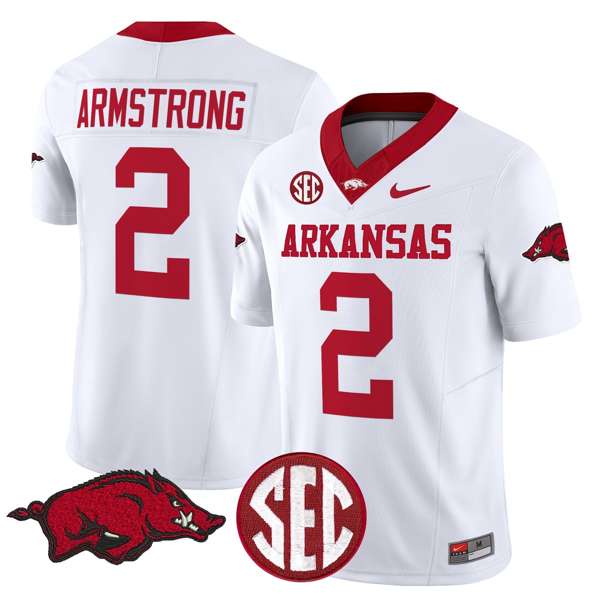 Men Arkansas Razorbacks Vapor Limited Jersey - All Stitched