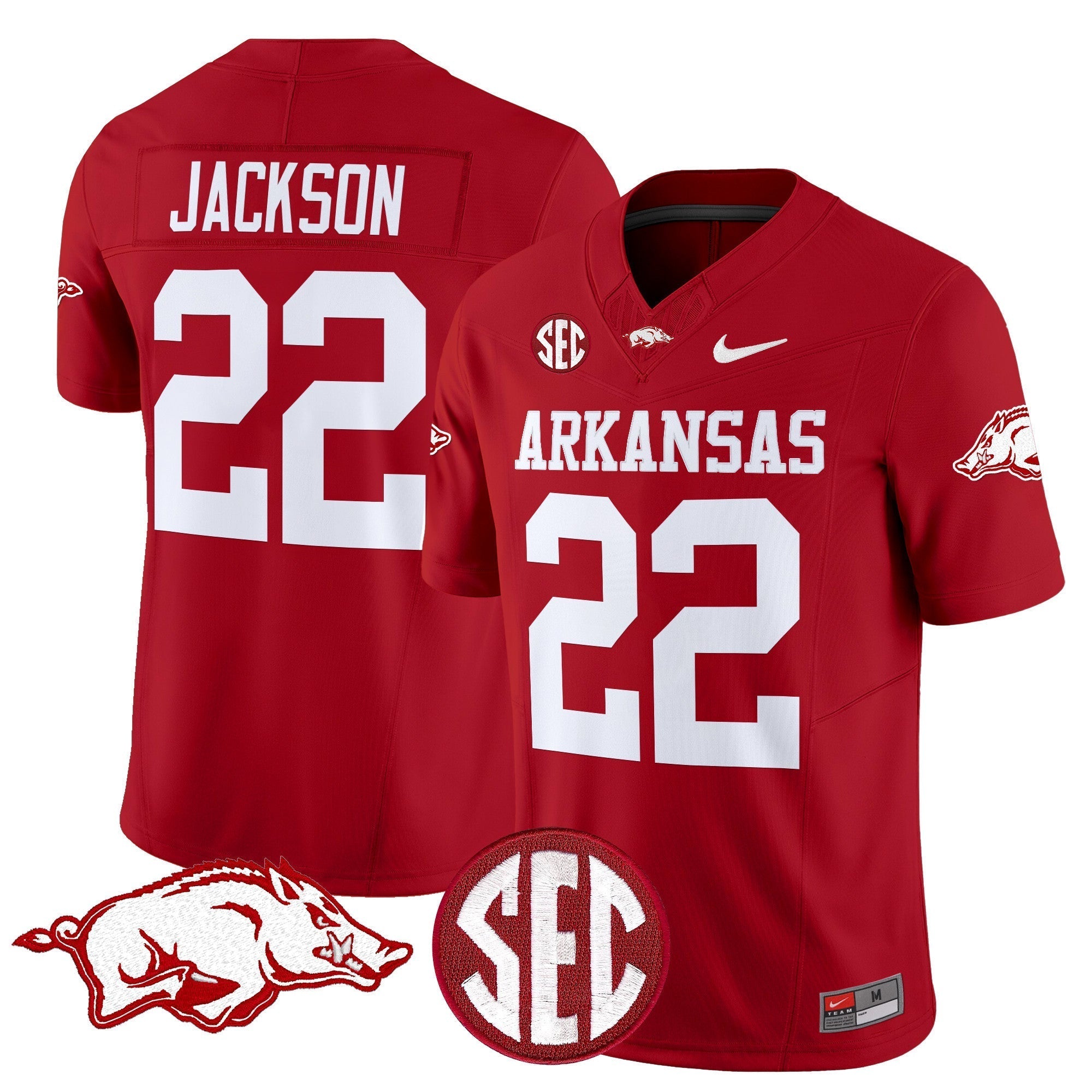 Men Arkansas Razorbacks Vapor Limited Jersey - All Stitched