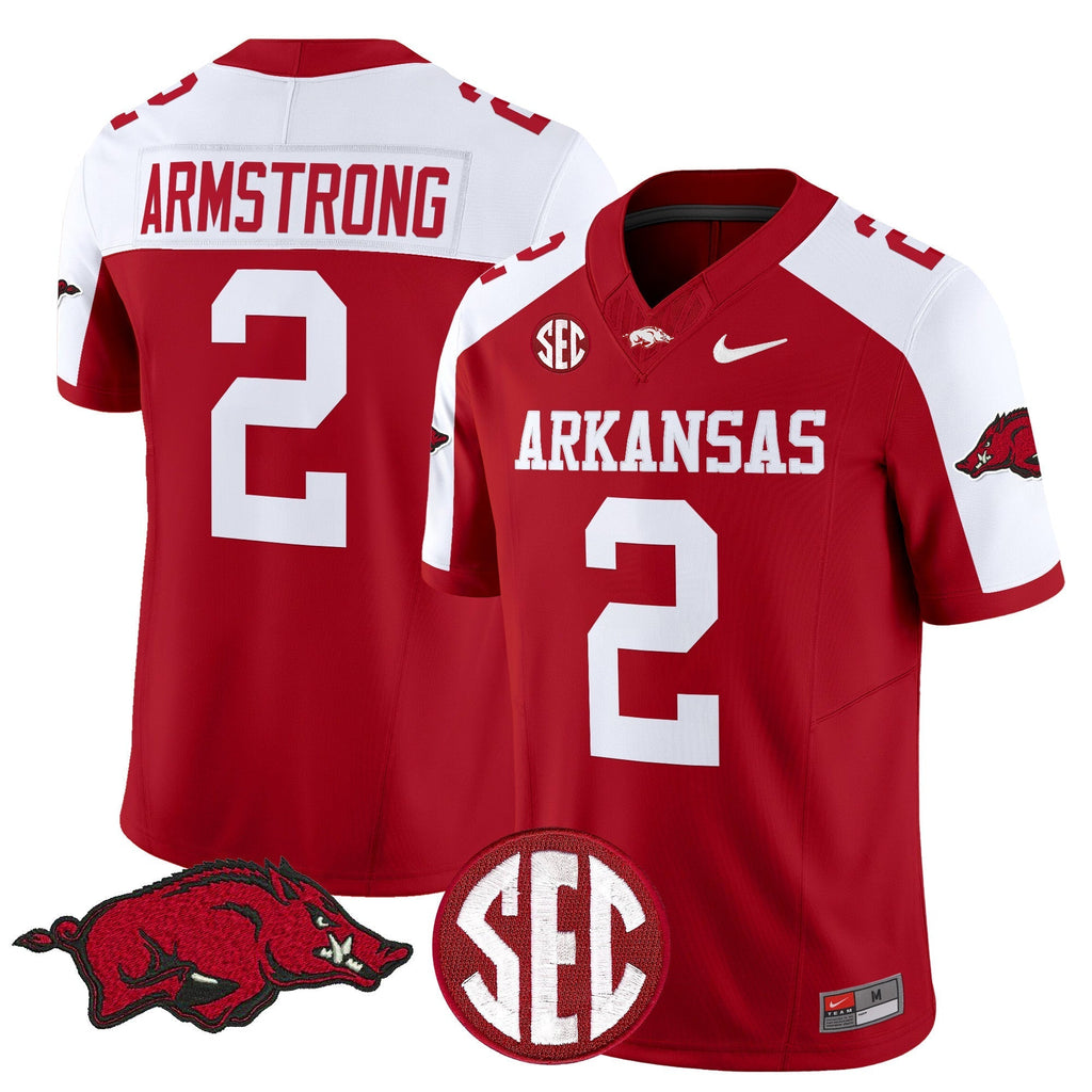 Men Arkansas Razorbacks Vapor Limited Jersey - All Stitched