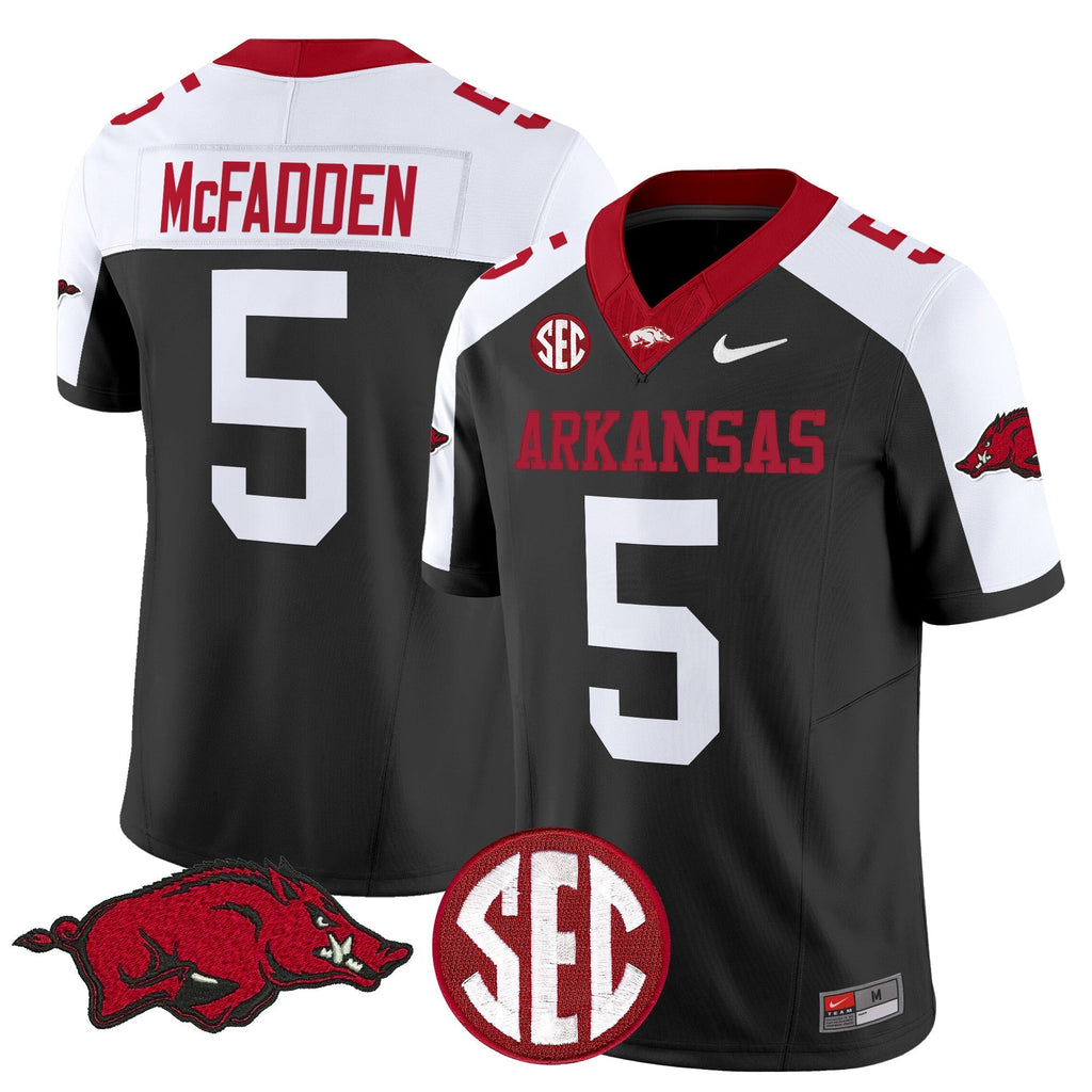 Men Arkansas Razorbacks Vapor Limited Jersey - All Stitched