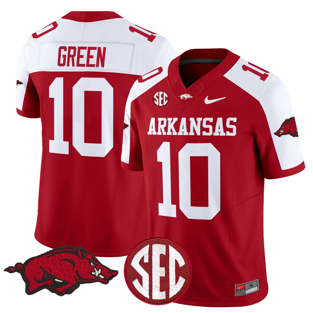 Men Arkansas Razorbacks Vapor Limited Jersey - All Stitched