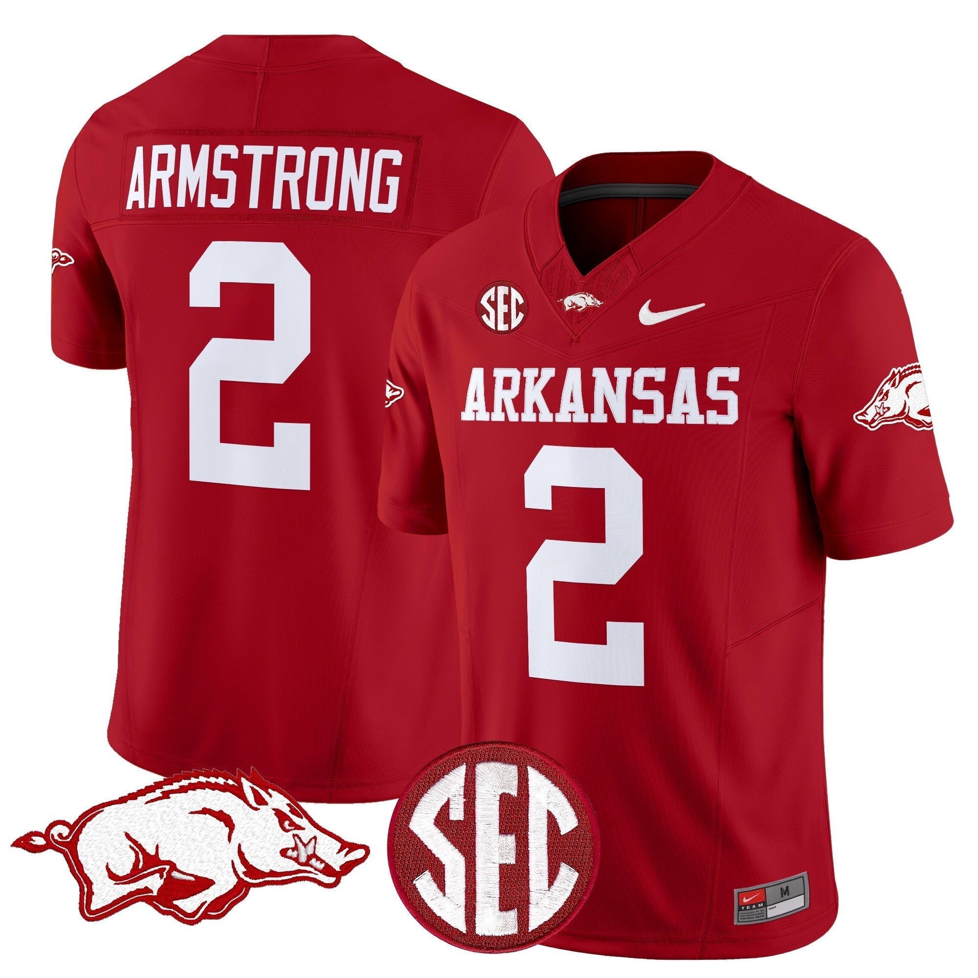 Men Arkansas Razorbacks Vapor Limited Jersey - All Stitched