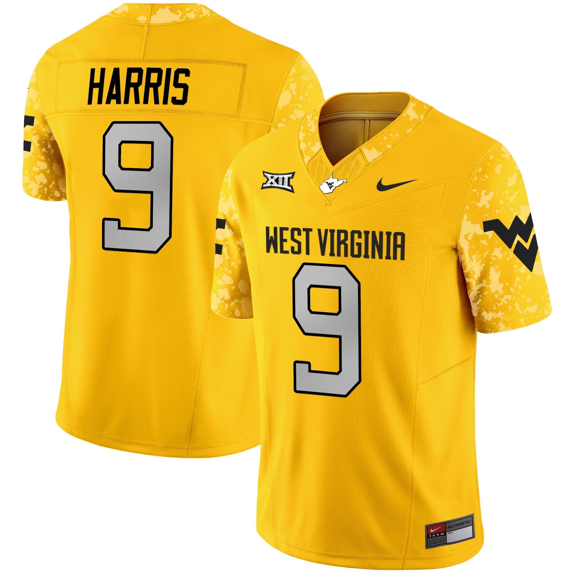 Men West Virginia Mountaineers 2024 Vapor Limited Jersey V2 - All Stitched