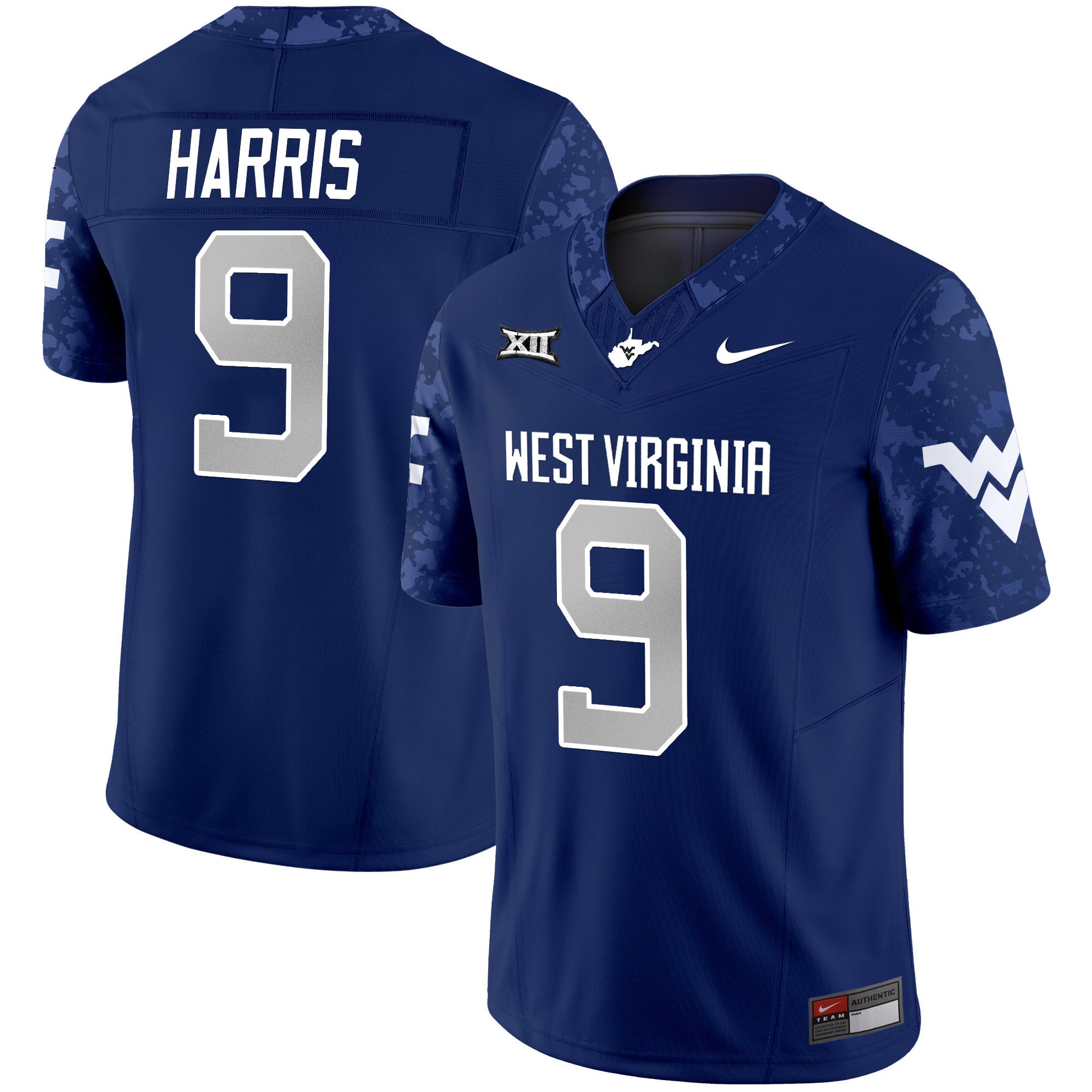 Men West Virginia Mountaineers 2024 Vapor Limited Jersey V2 - All Stitched