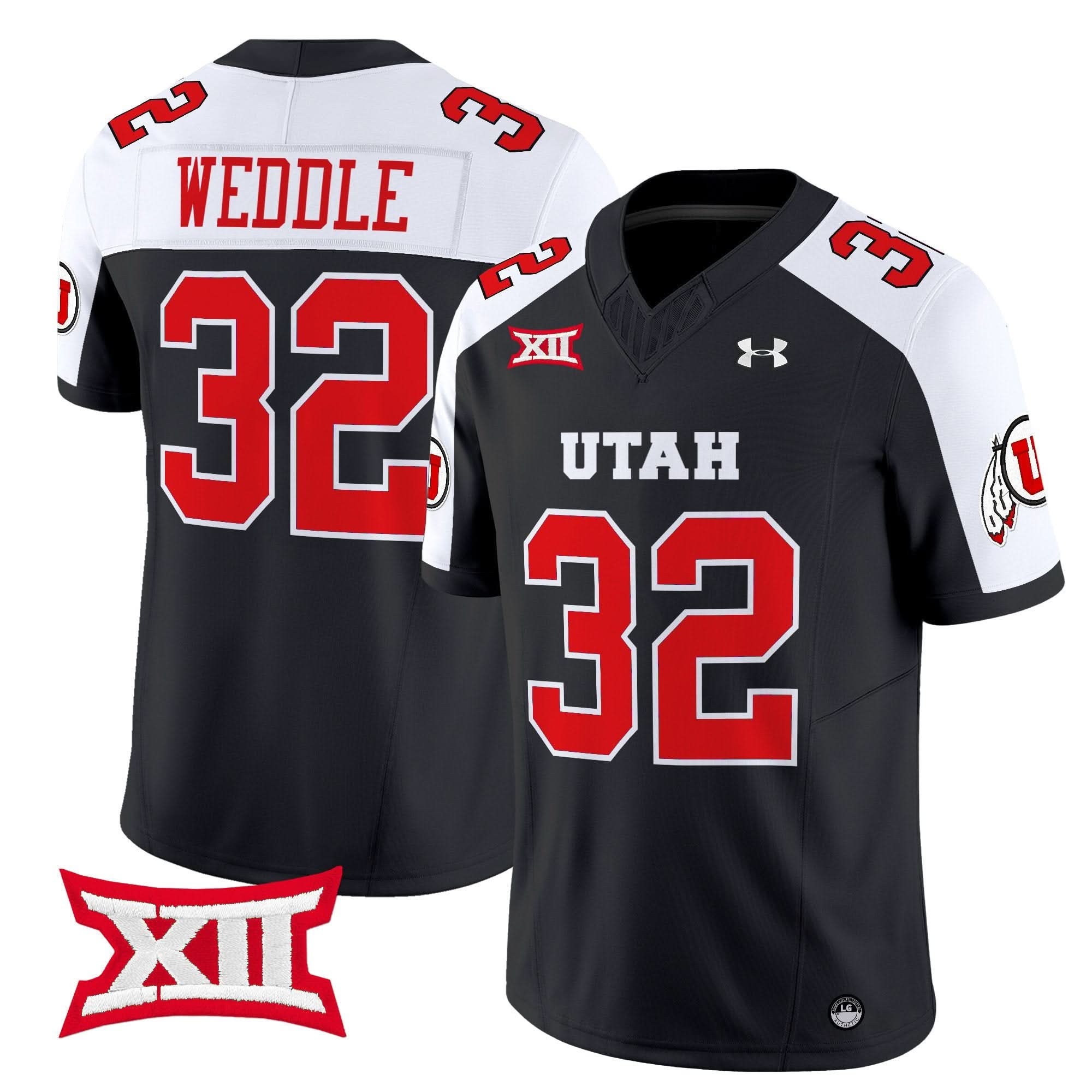 Utah Utes 2025 Vapor Limited Jersey - All Stitched
