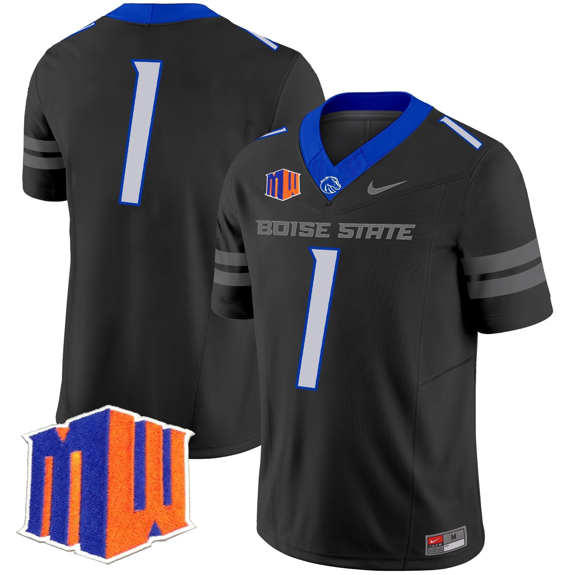 Boise State Broncos 2025 Vapor Limited Jersey - All Stitched