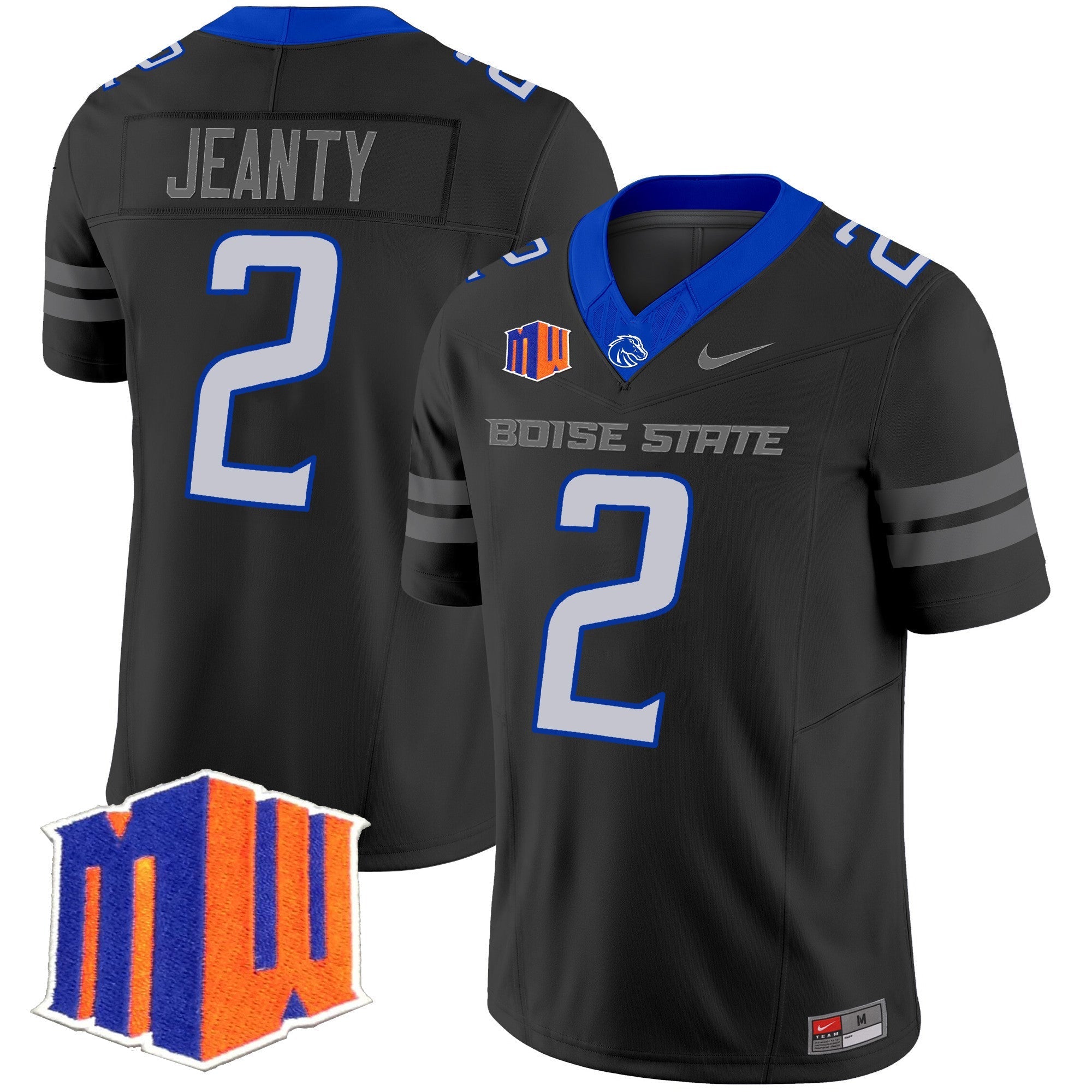 Boise State Broncos 2025 Vapor Limited Jersey - All Stitched