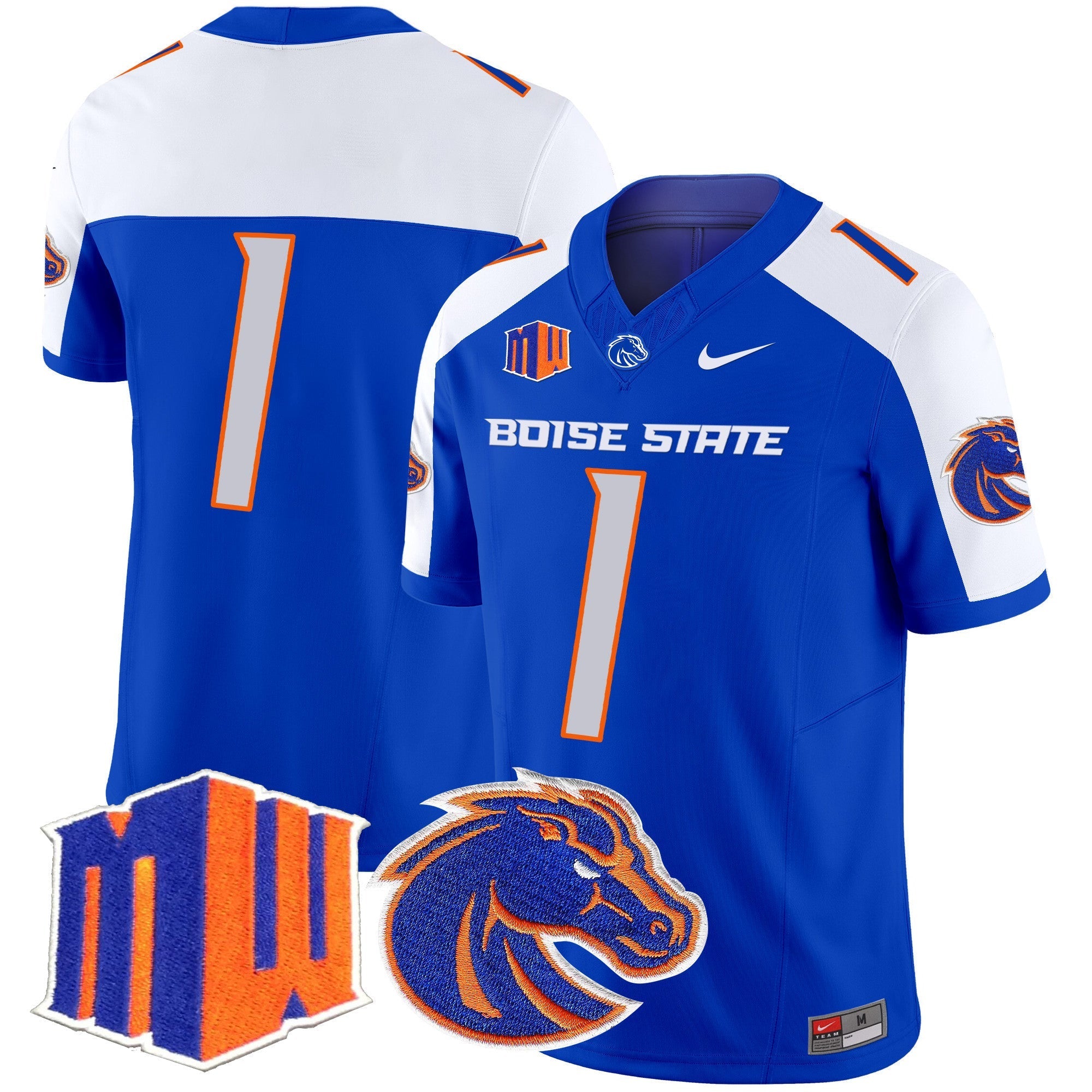 Boise State Broncos 2025 Vapor Limited Jersey - All Stitched