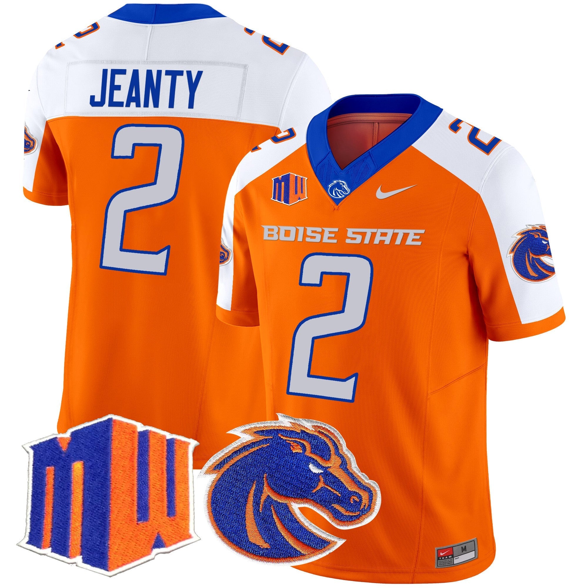 Boise State Broncos 2025 Vapor Limited Jersey - All Stitched