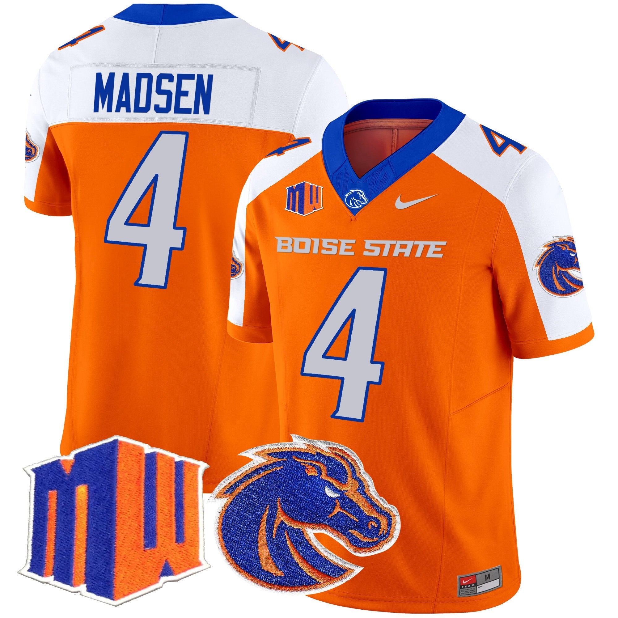 Boise State Broncos 2025 Vapor Limited Jersey - All Stitched