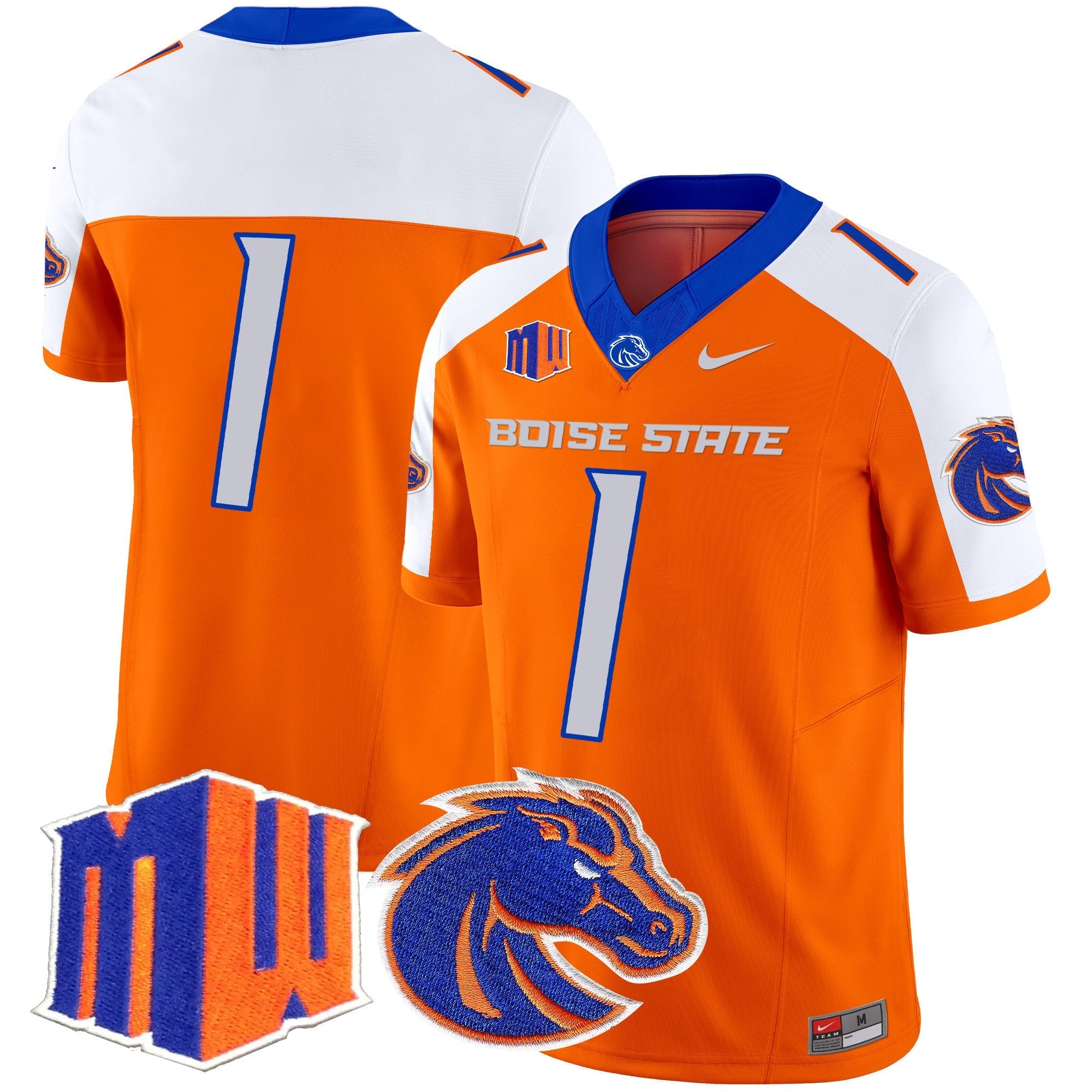 Boise State Broncos 2025 Vapor Limited Jersey - All Stitched