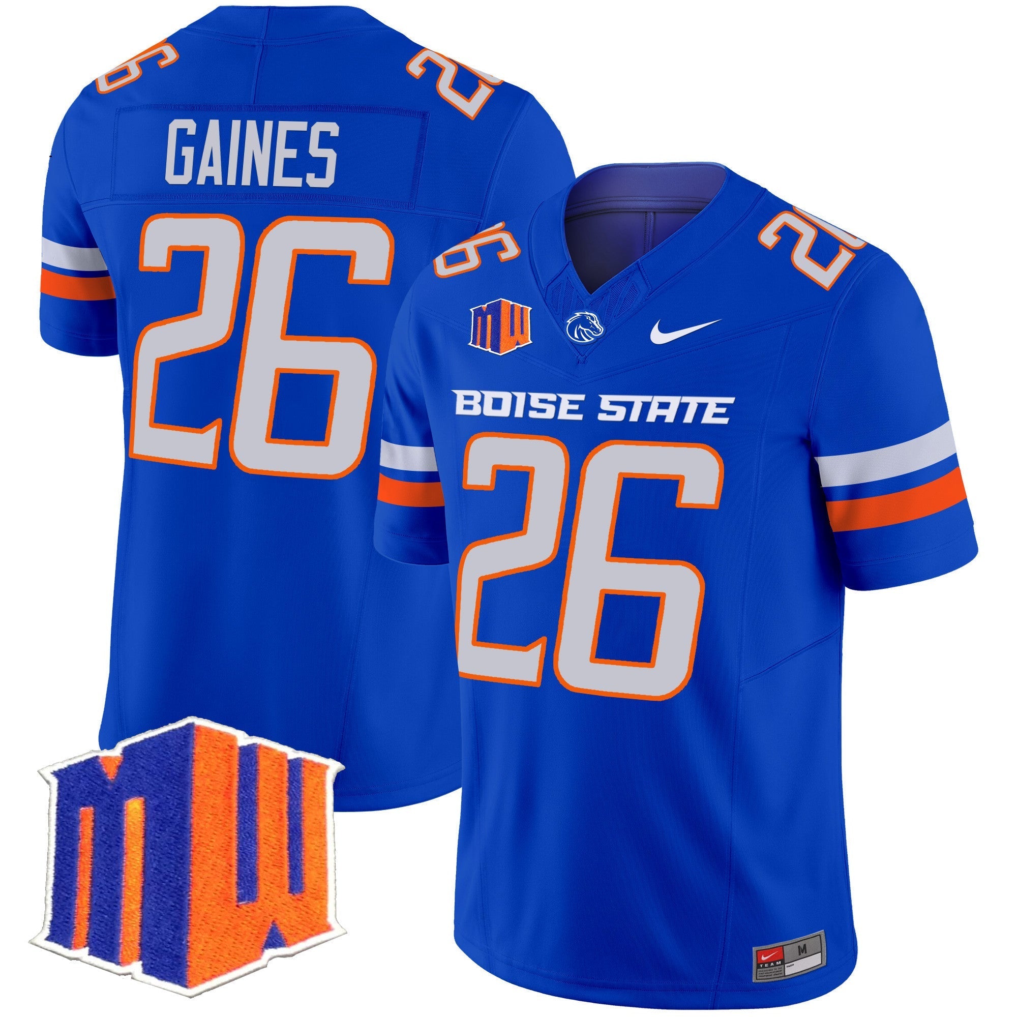 Boise State Broncos 2025 Vapor Limited Jersey - All Stitched