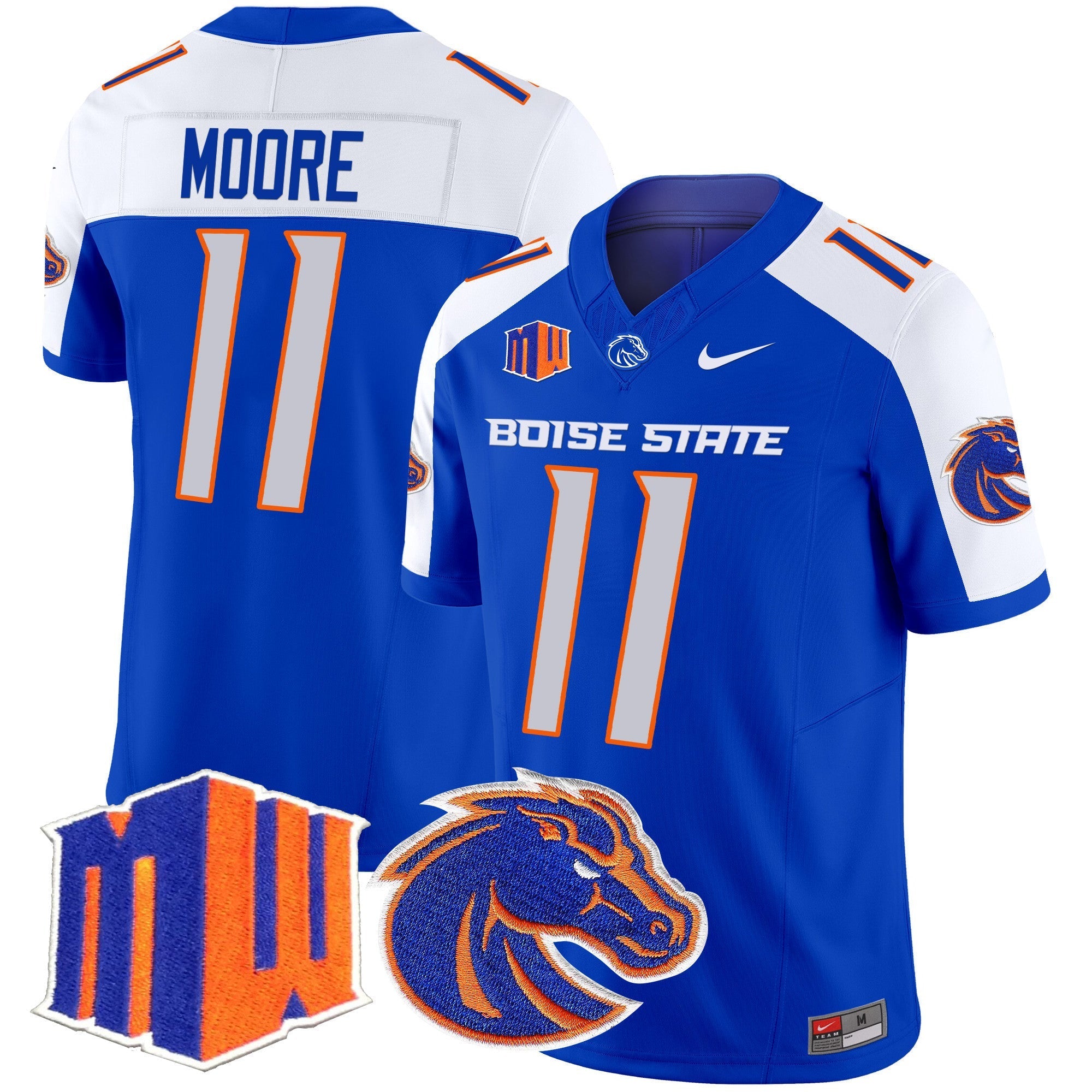 Boise State Broncos 2025 Vapor Limited Jersey - All Stitched