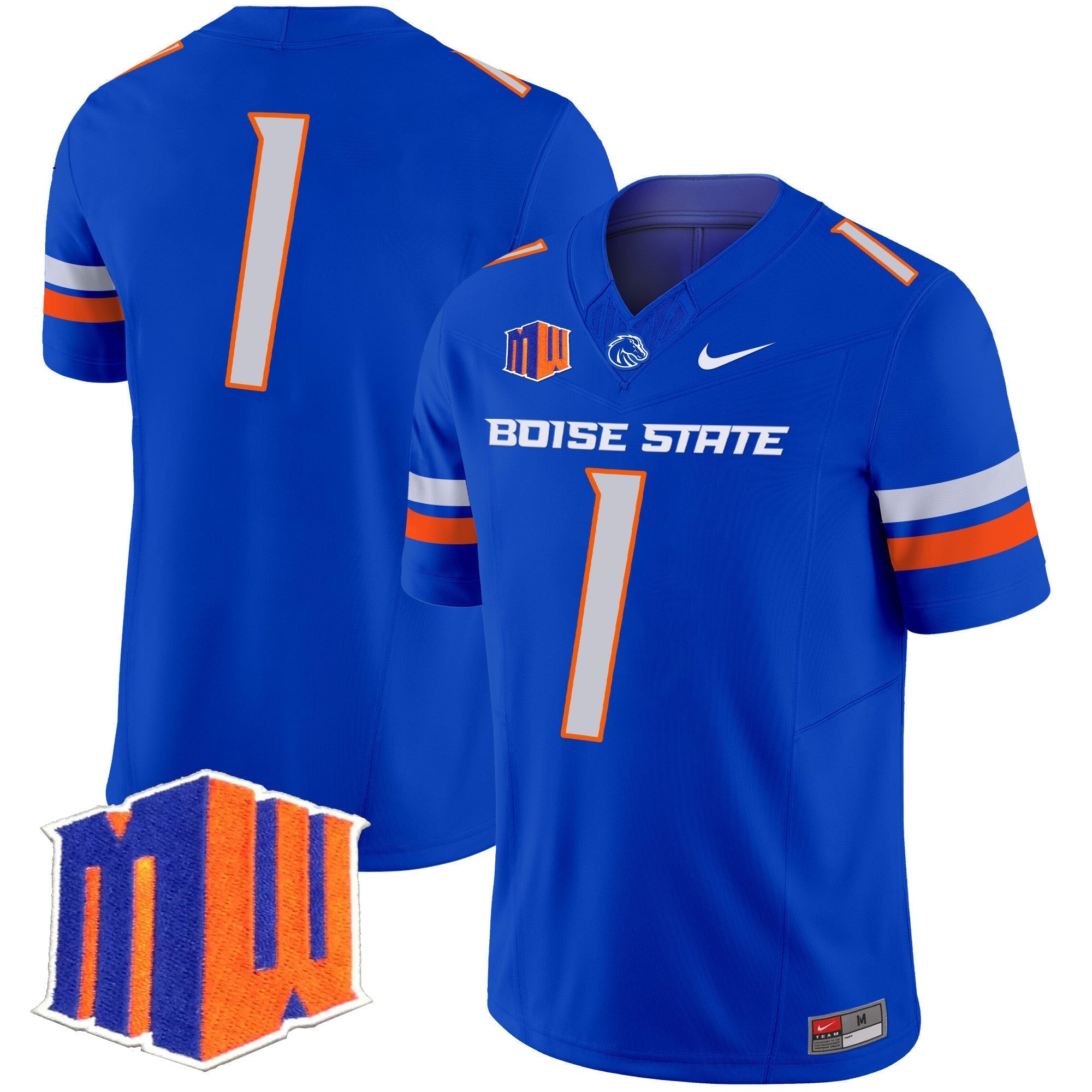 Boise State Broncos 2025 Vapor Limited Jersey - All Stitched