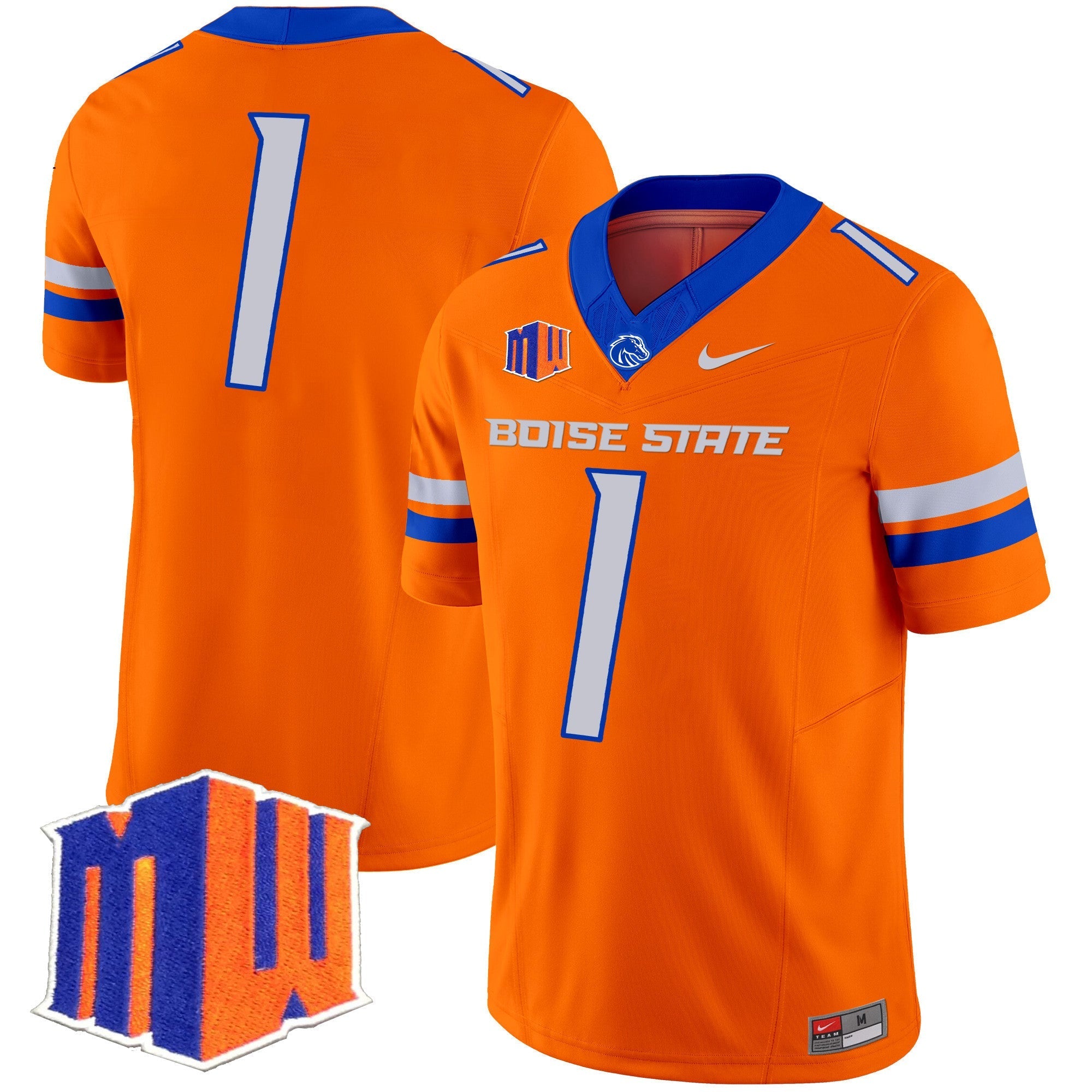 Boise State Broncos 2025 Vapor Limited Jersey - All Stitched