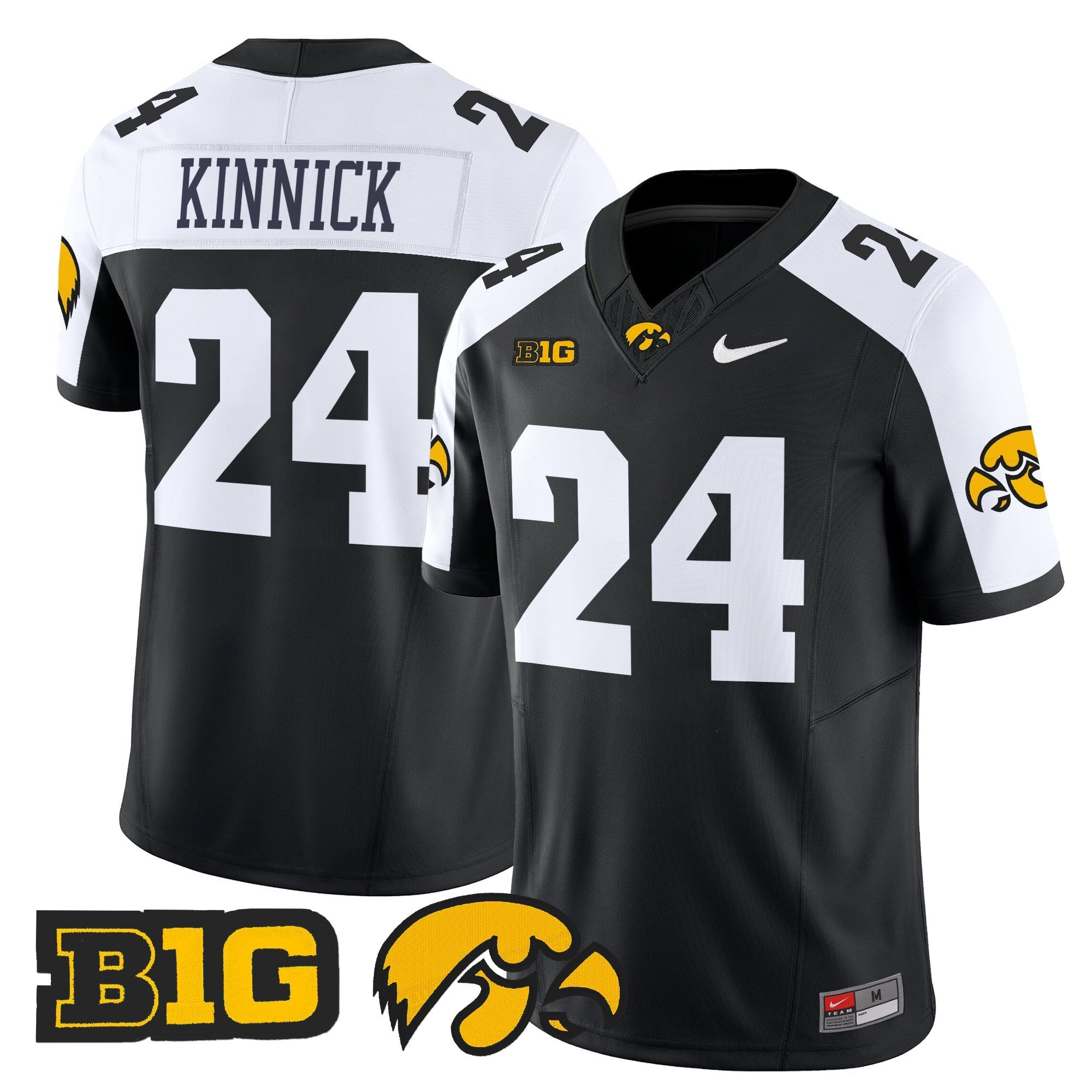 Iowa Hawkeyes 2025 Vapor Limited Jersey - All Stitched