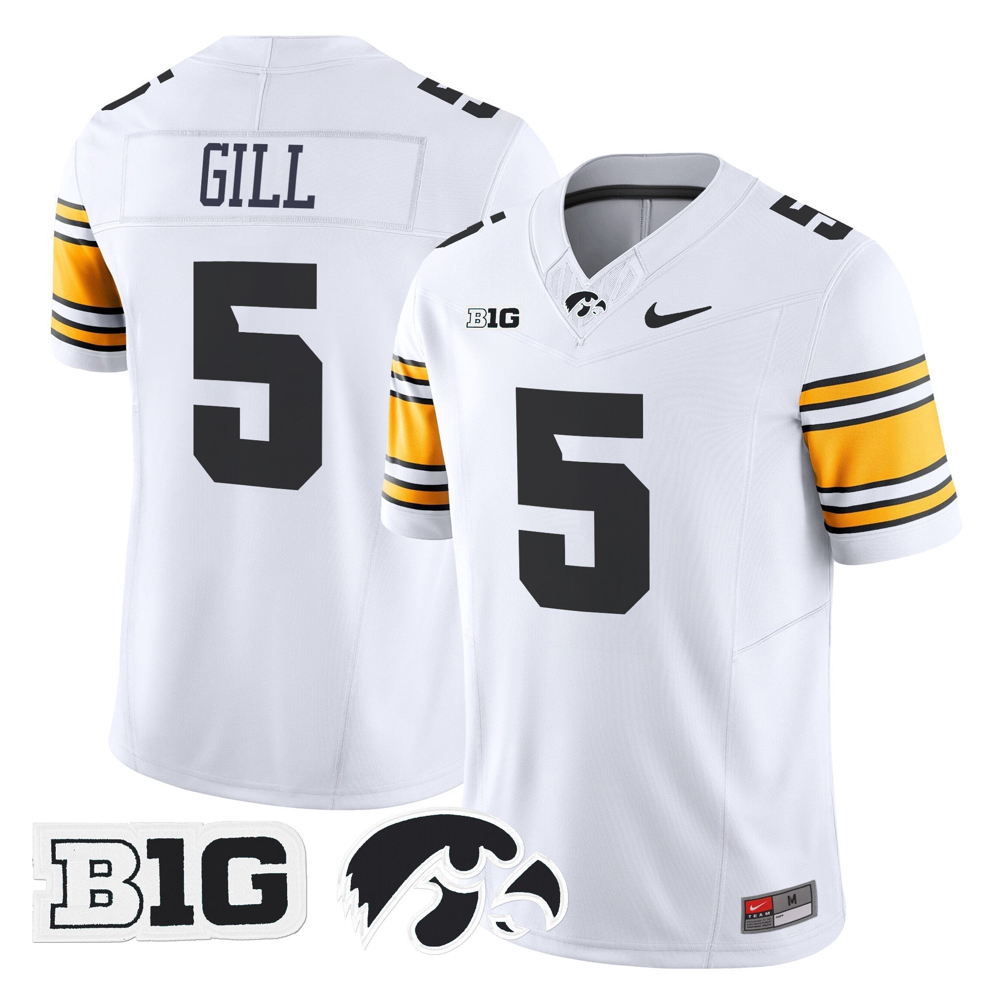 Iowa Hawkeyes 2025 Vapor Limited Jersey - All Stitched