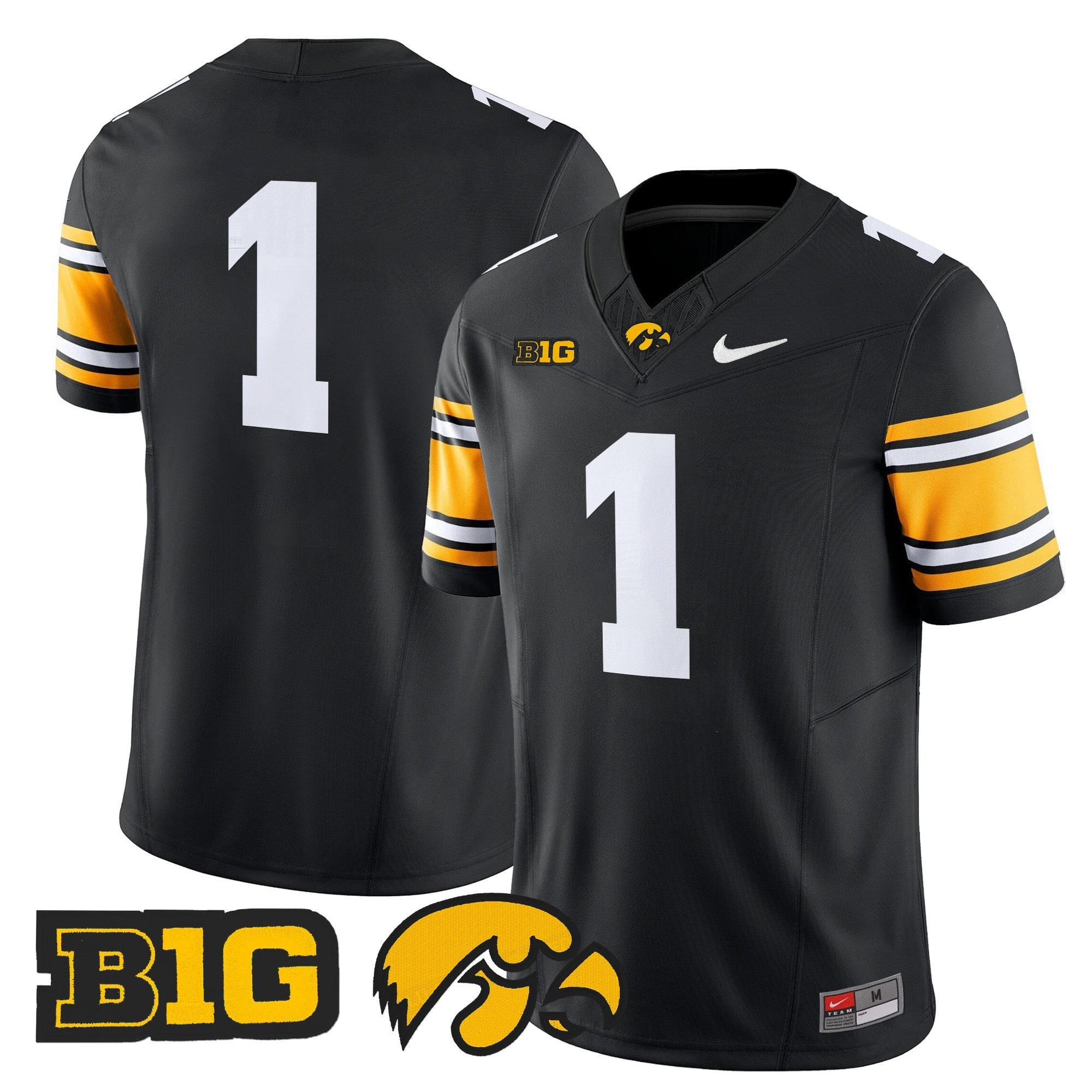 Iowa Hawkeyes 2025 Vapor Limited Jersey - All Stitched