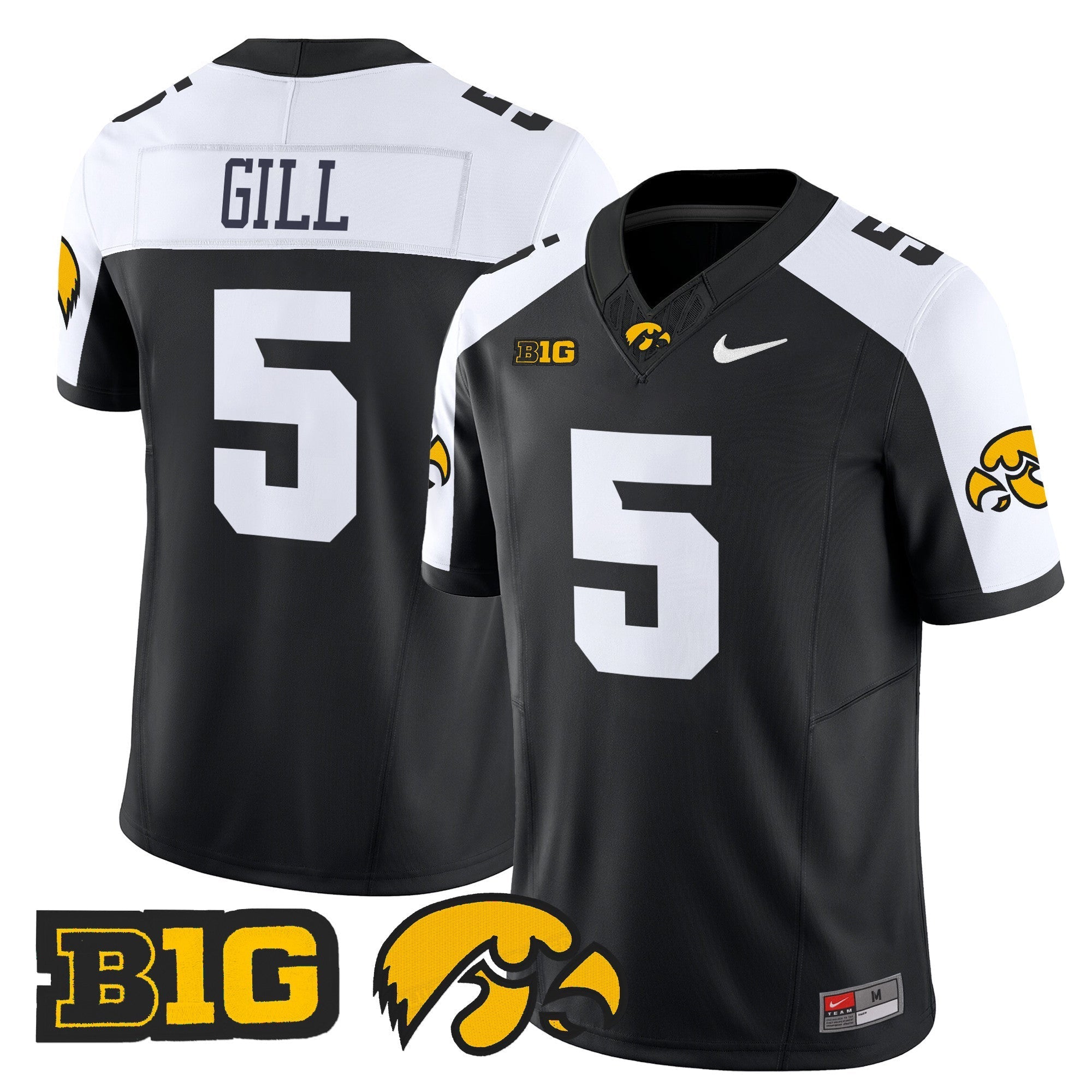 Iowa Hawkeyes 2025 Vapor Limited Jersey - All Stitched