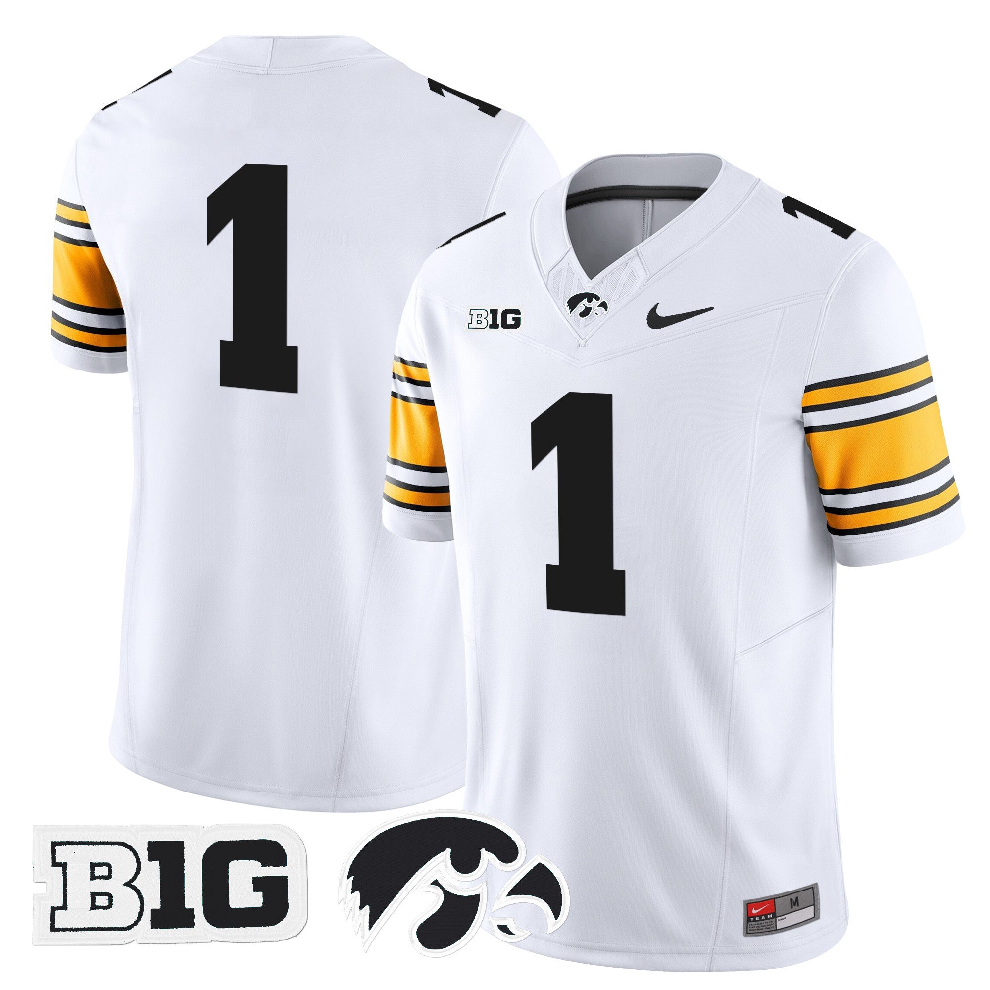 Iowa Hawkeyes 2025 Vapor Limited Jersey - All Stitched