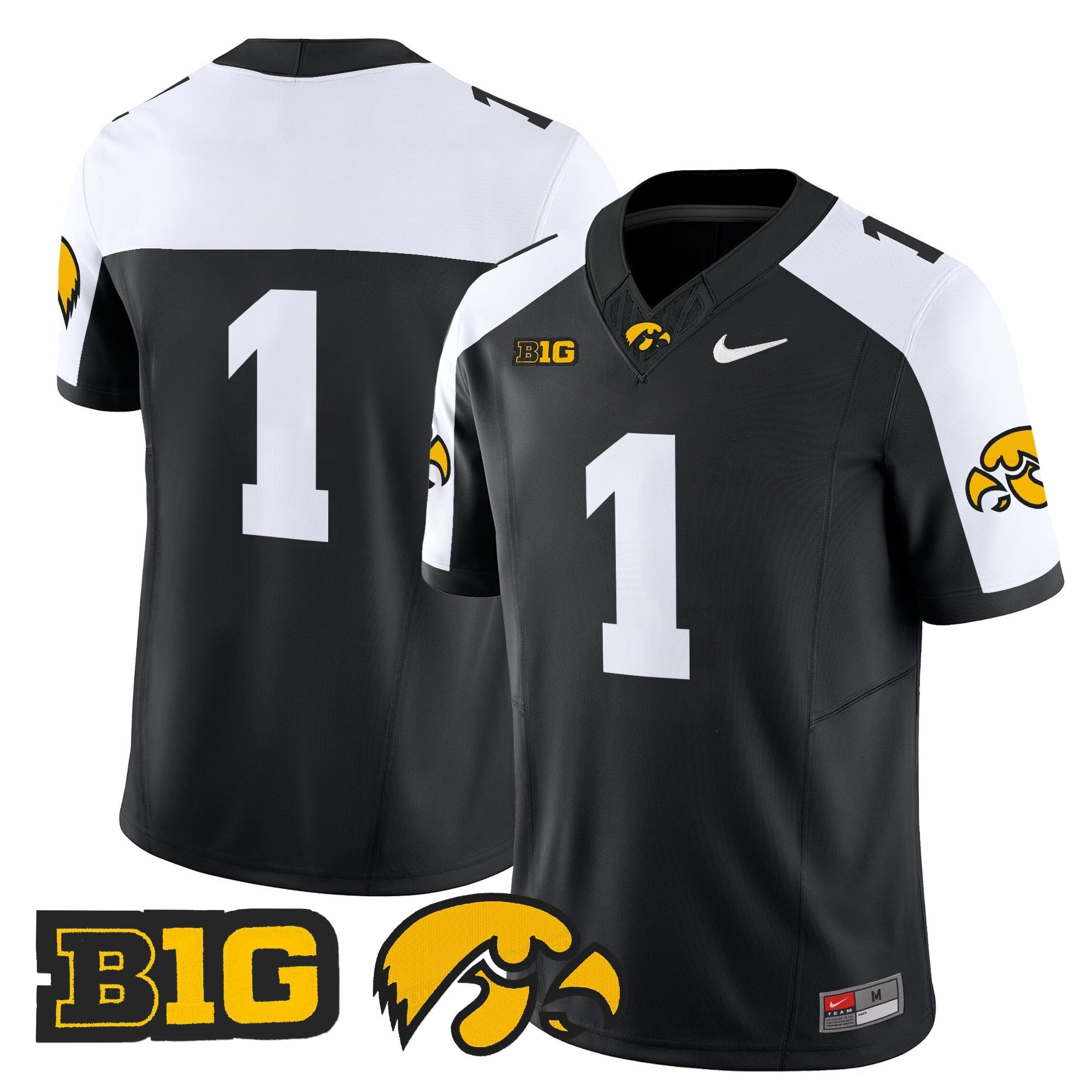 Iowa Hawkeyes 2025 Vapor Limited Jersey - All Stitched