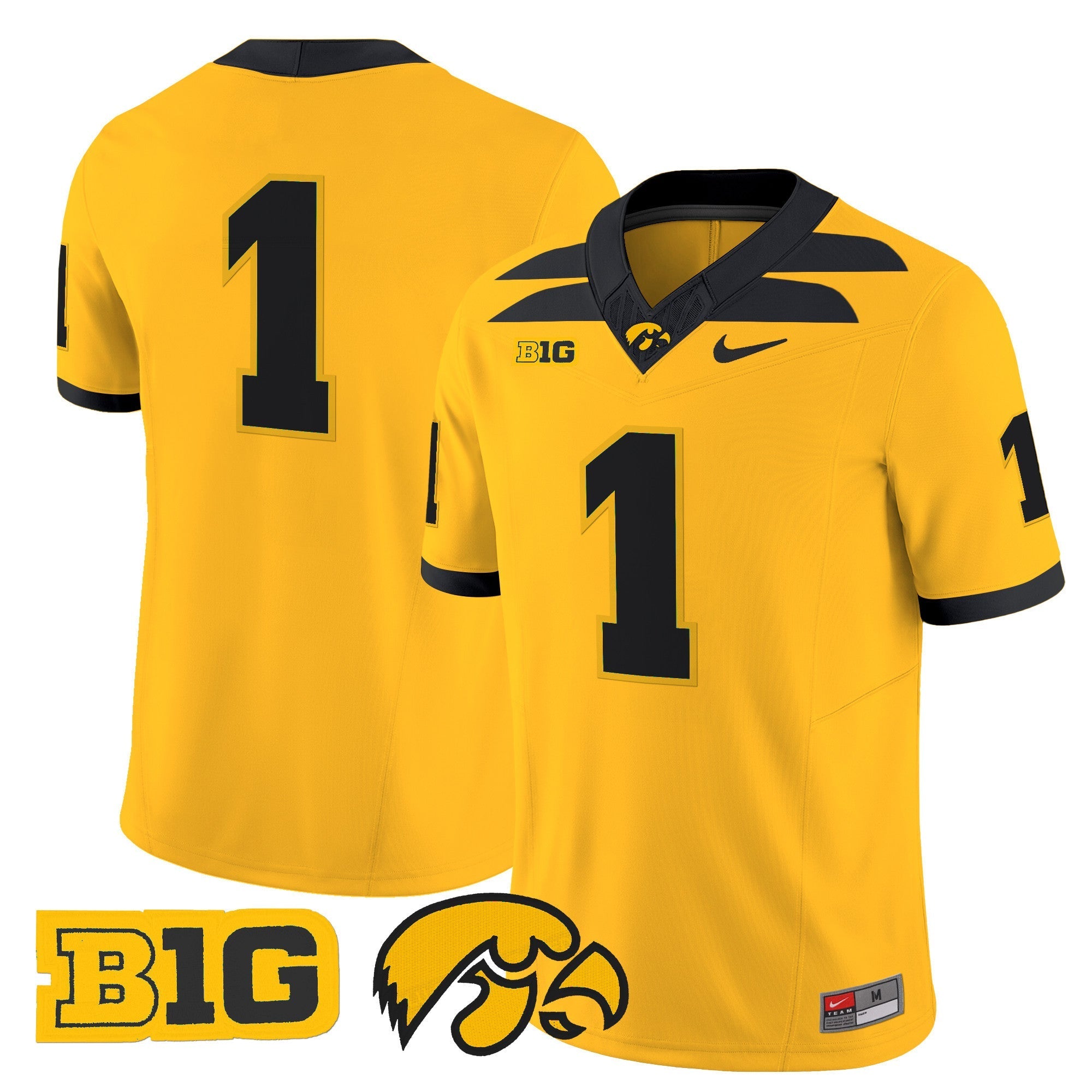 Iowa Hawkeyes 2025 Vapor Limited Jersey - All Stitched