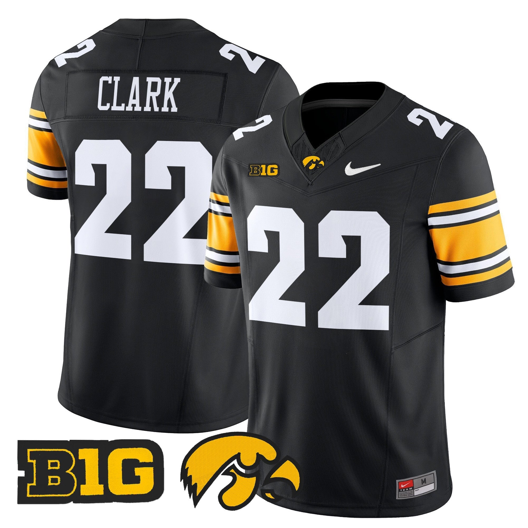 Iowa Hawkeyes 2025 Vapor Limited Jersey - All Stitched