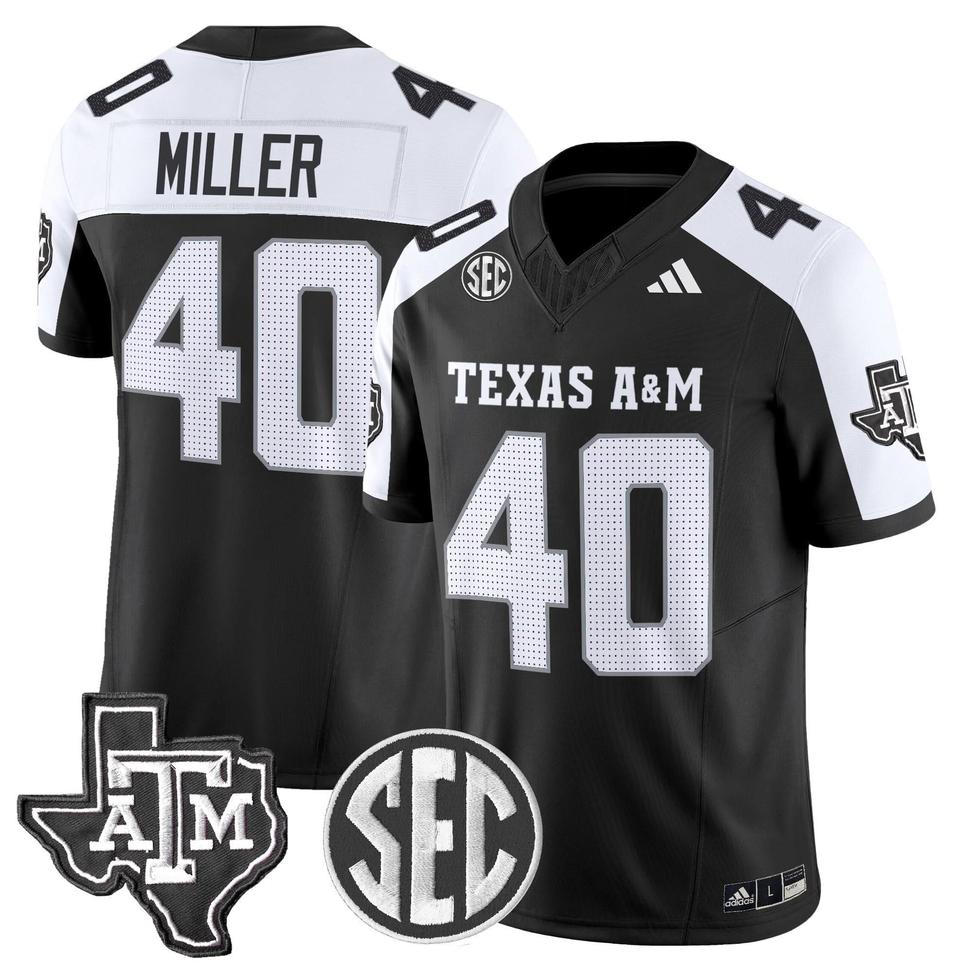Texas A&M Aggies 2025 Vapor Limited Jersey - All Stitched