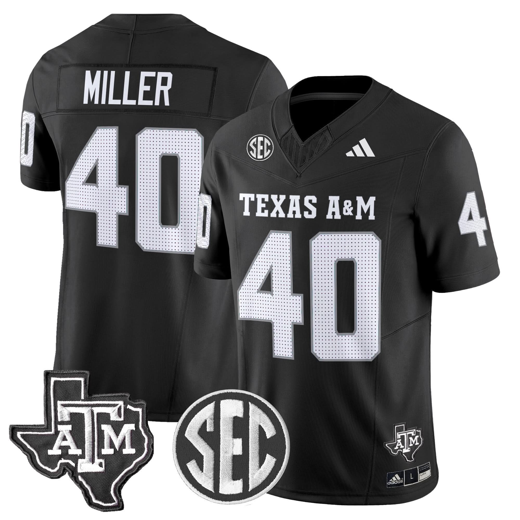 Texas A&M Aggies 2025 Vapor Limited Jersey - All Stitched