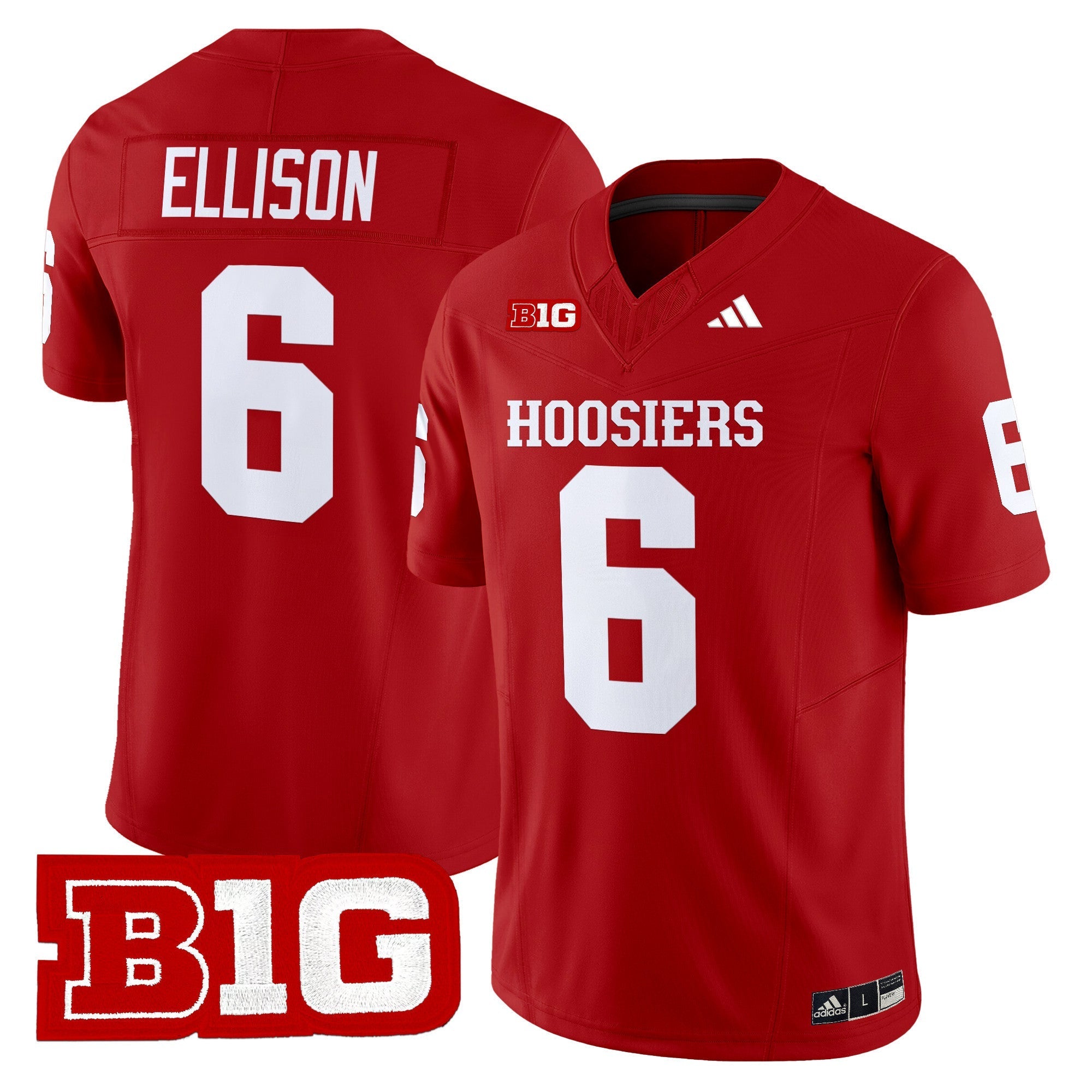 Indiana Hoosiers 2025 Vapor Limited Jersey - All Stitched