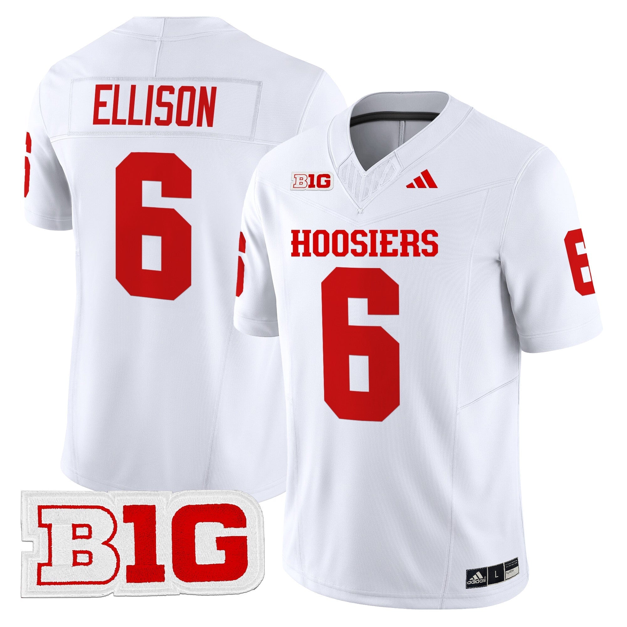 Indiana Hoosiers 2025 Vapor Limited Jersey - All Stitched
