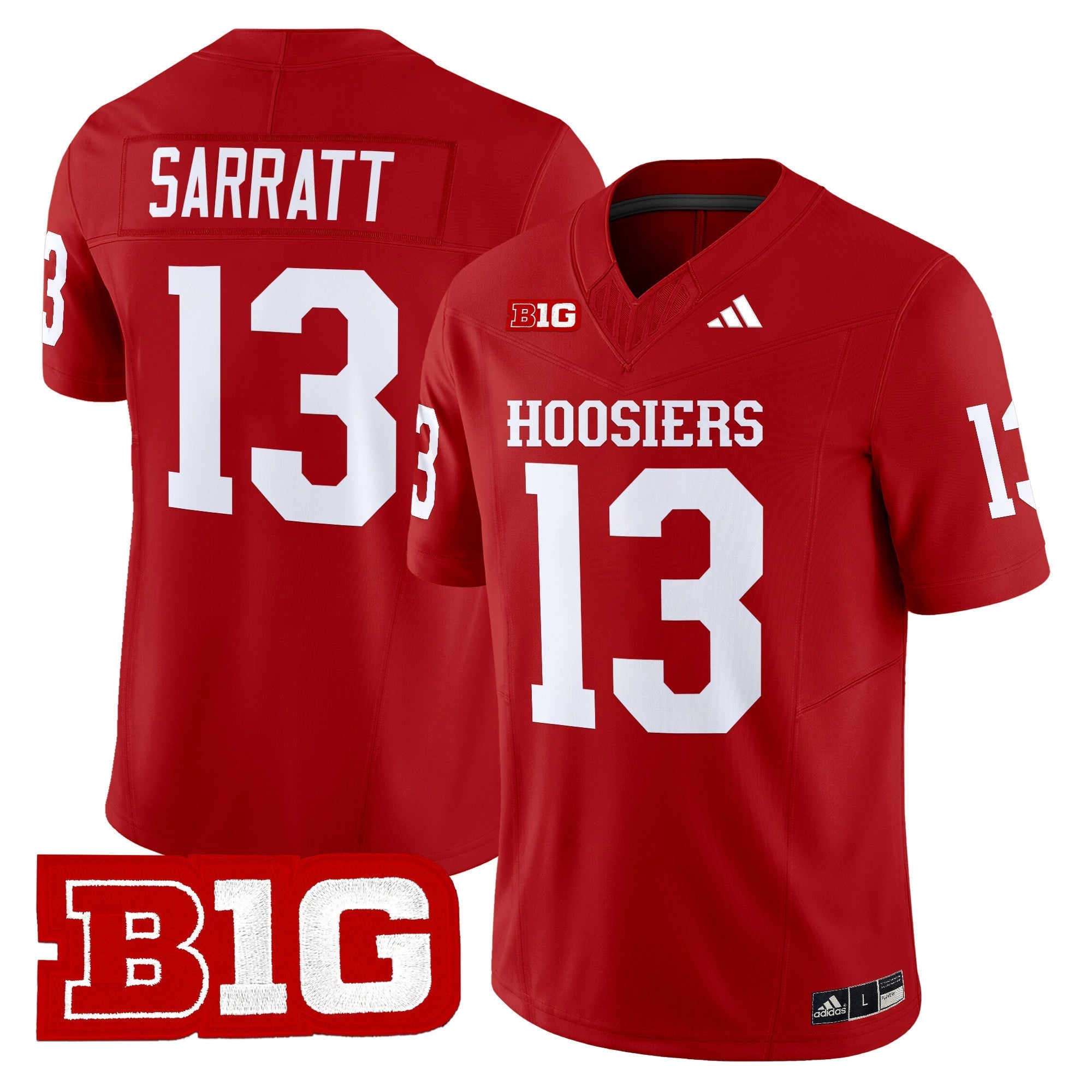 Indiana Hoosiers 2025 Vapor Limited Jersey - All Stitched