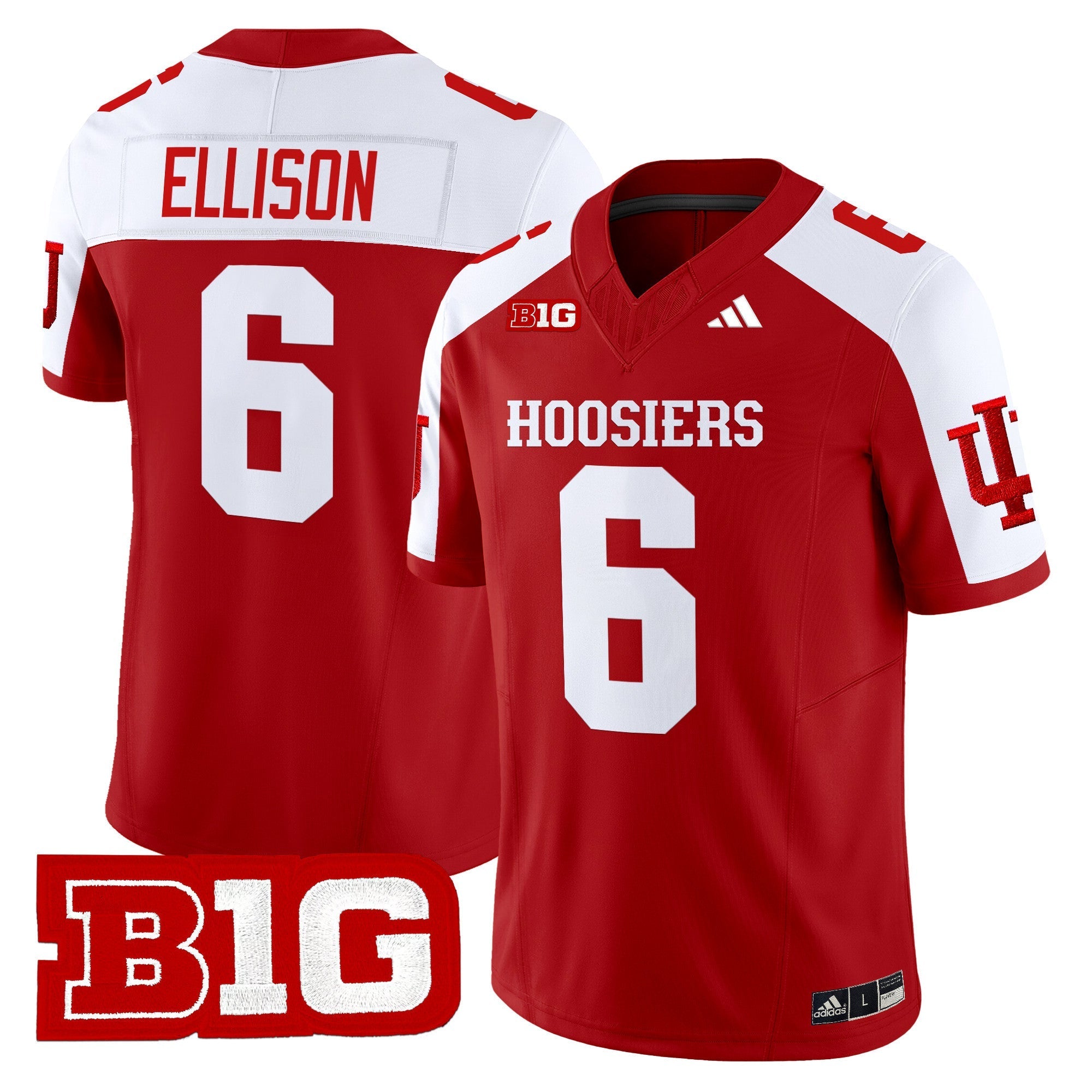 Indiana Hoosiers 2025 Vapor Limited Jersey - All Stitched
