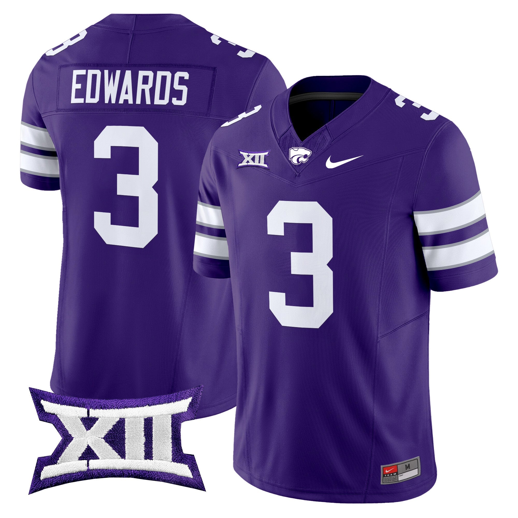 Kansas State Wildcats 2025 Vapor Limited Jersey - All Stitched