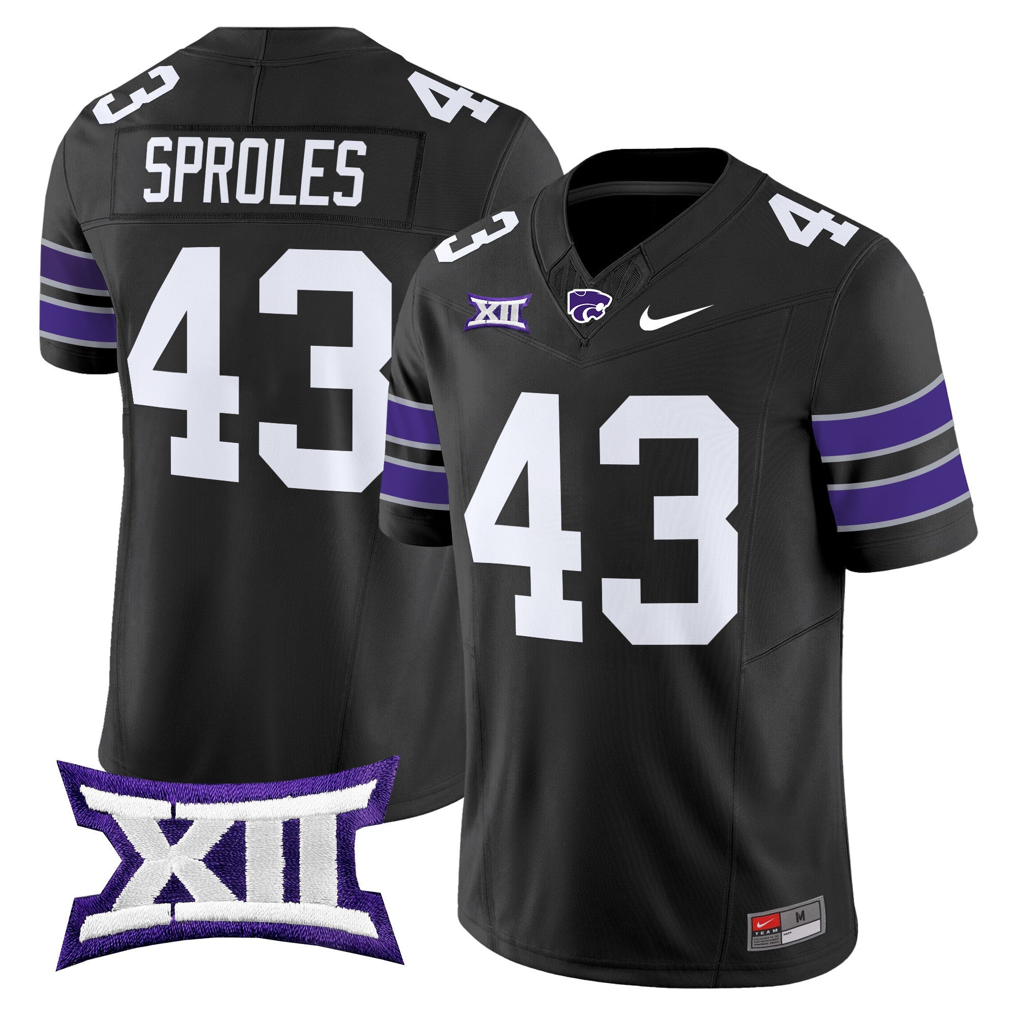 Kansas State Wildcats 2025 Vapor Limited Jersey - All Stitched