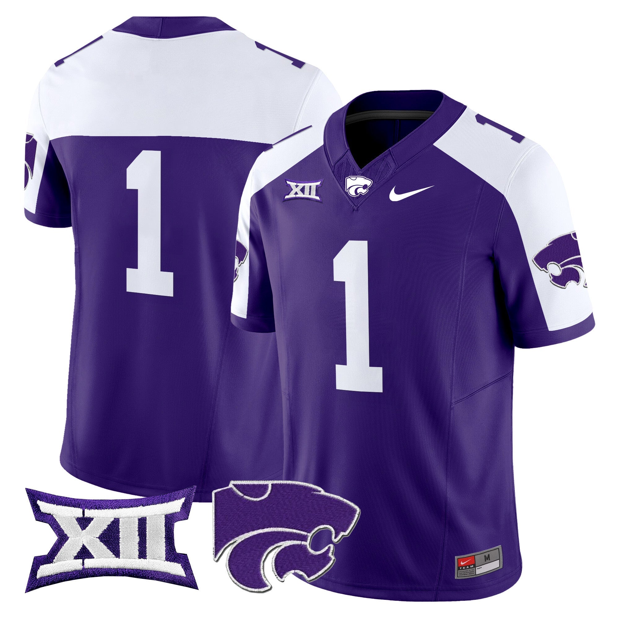 Kansas State Wildcats 2025 Vapor Limited Jersey - All Stitched