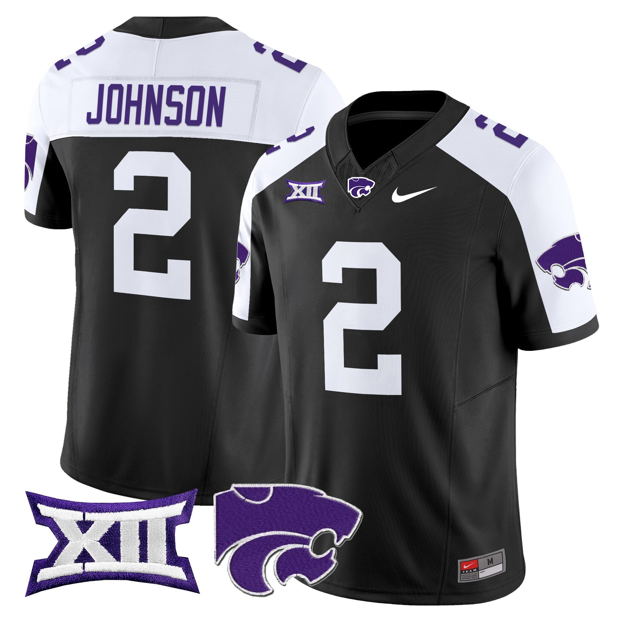 Kansas State Wildcats 2025 Vapor Limited Jersey - All Stitched