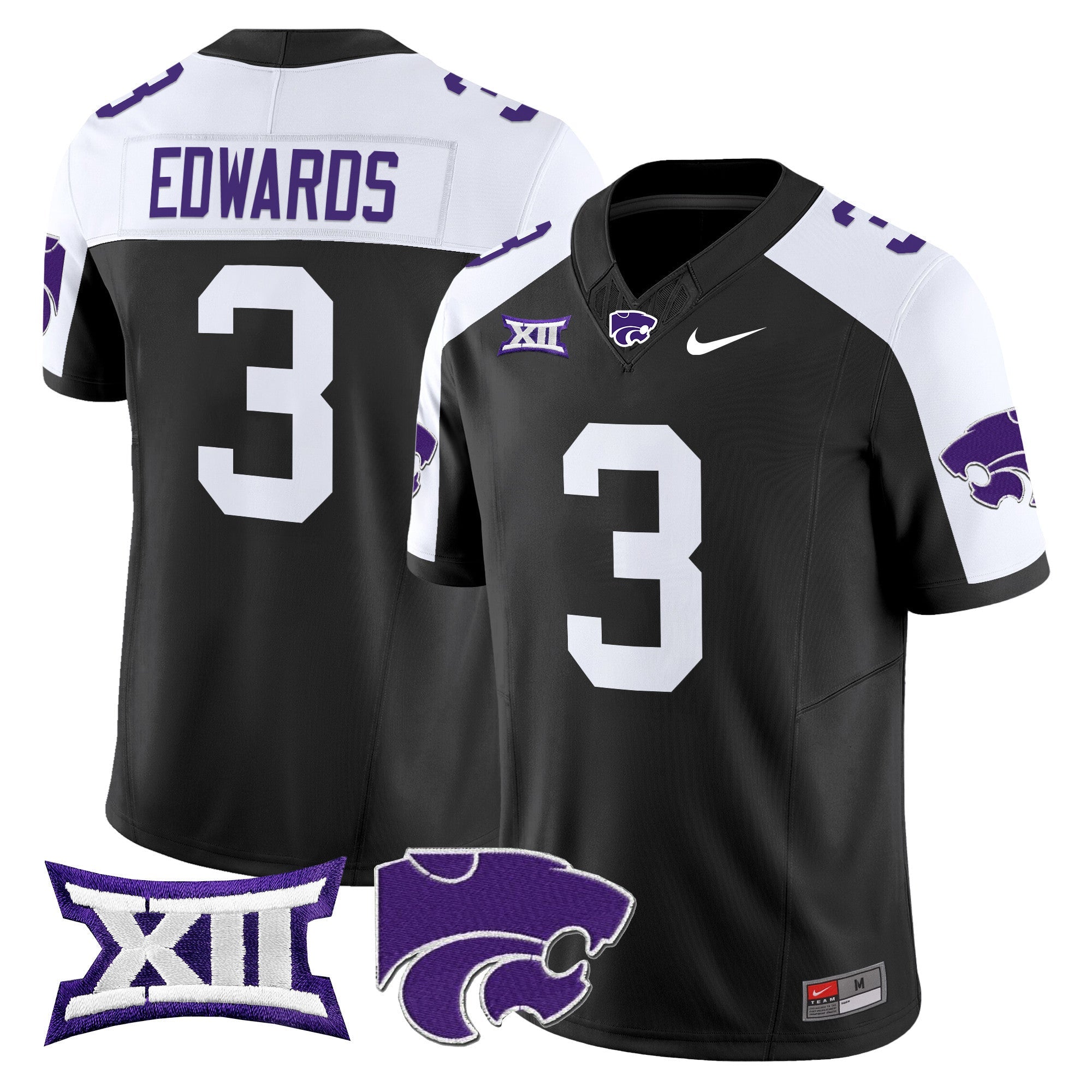 Kansas State Wildcats 2025 Vapor Limited Jersey - All Stitched