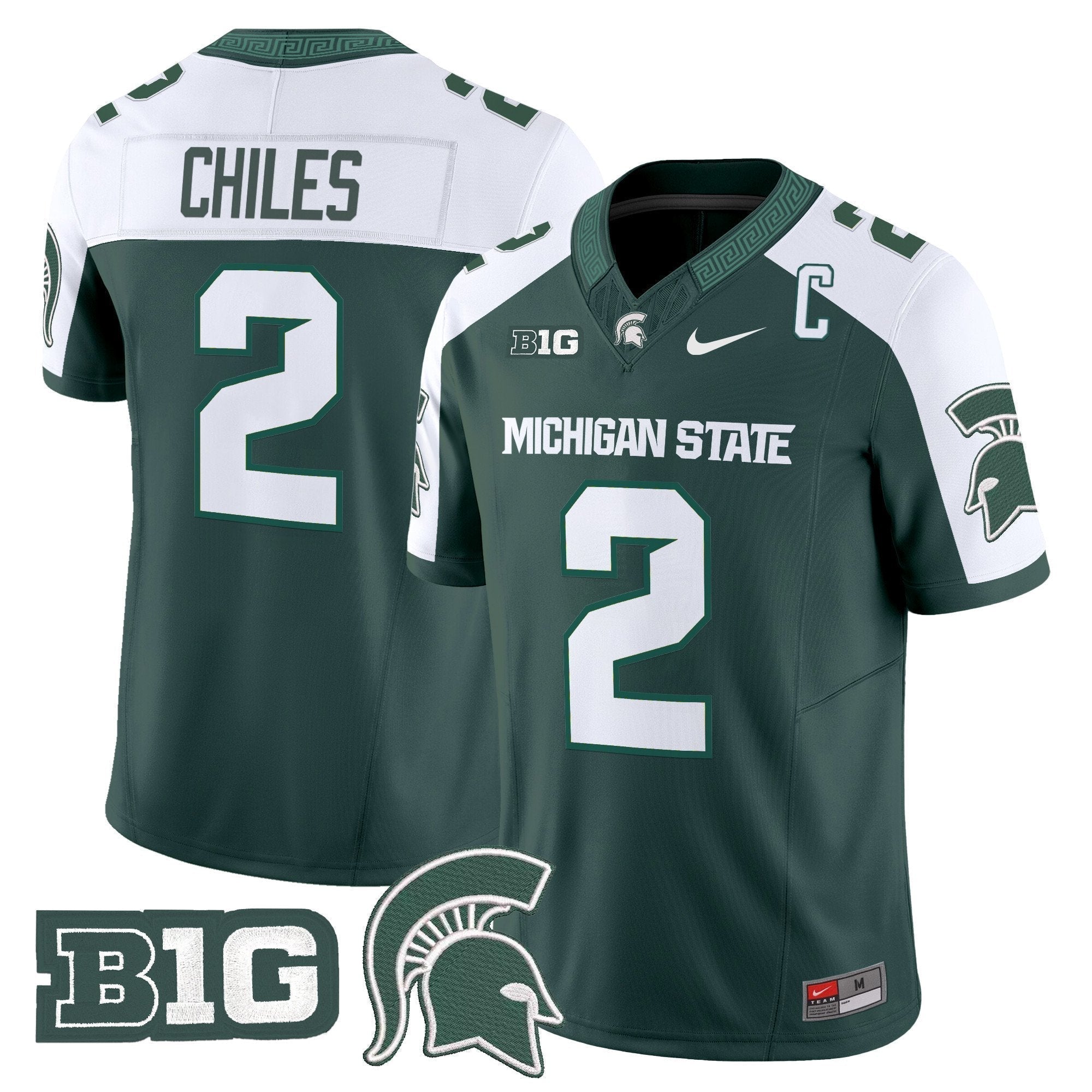 Men's Michigan State Spartans 2025 Vapor Limited Jersey - All Stitched