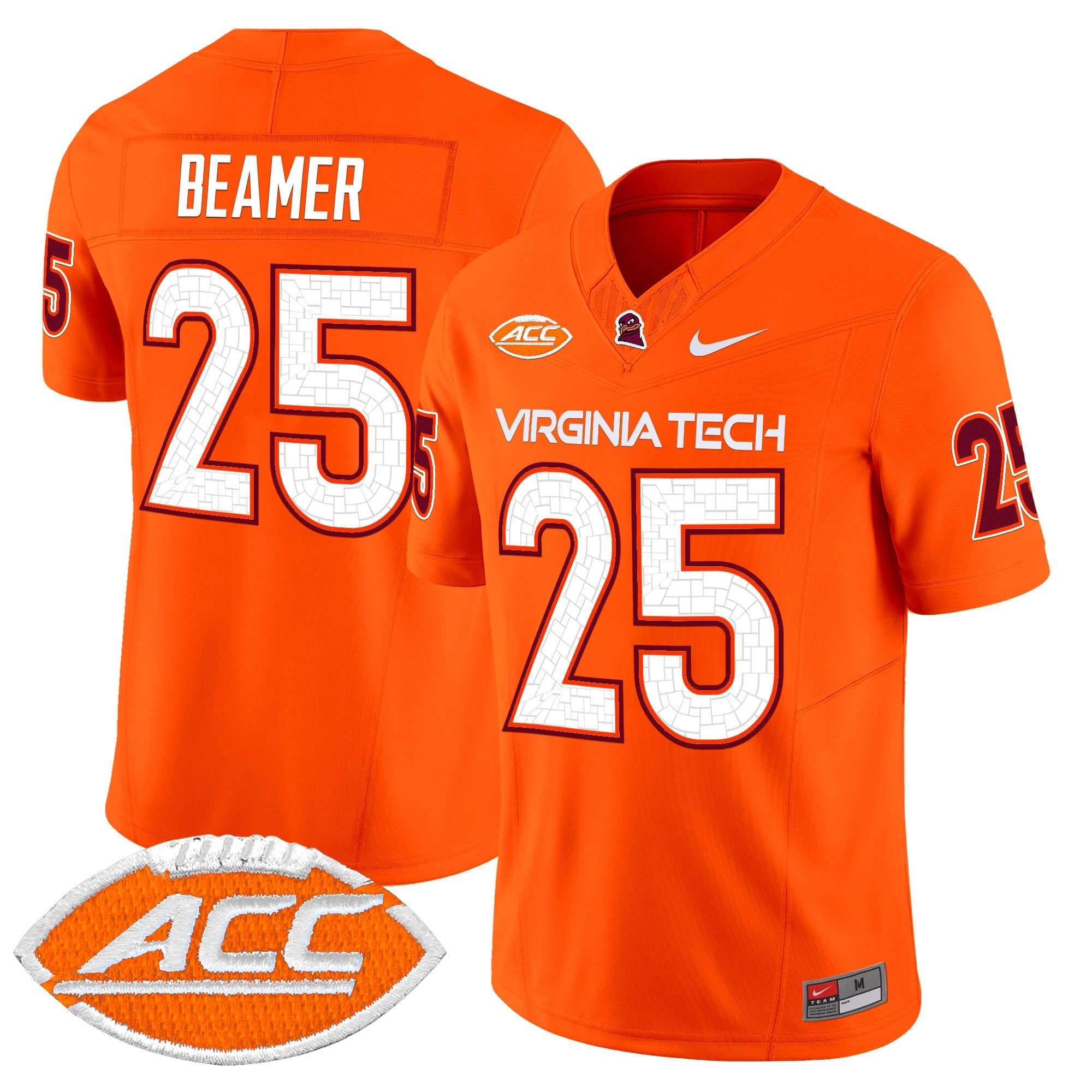 Virginia Tech Hokies 2025 Vapor Limited Jersey - All Stitched