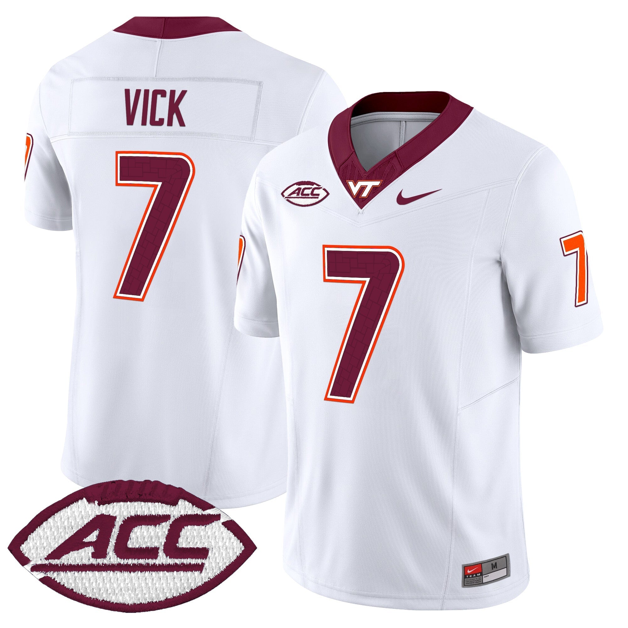 Virginia Tech Hokies 2025 Vapor Limited Jersey - All Stitched