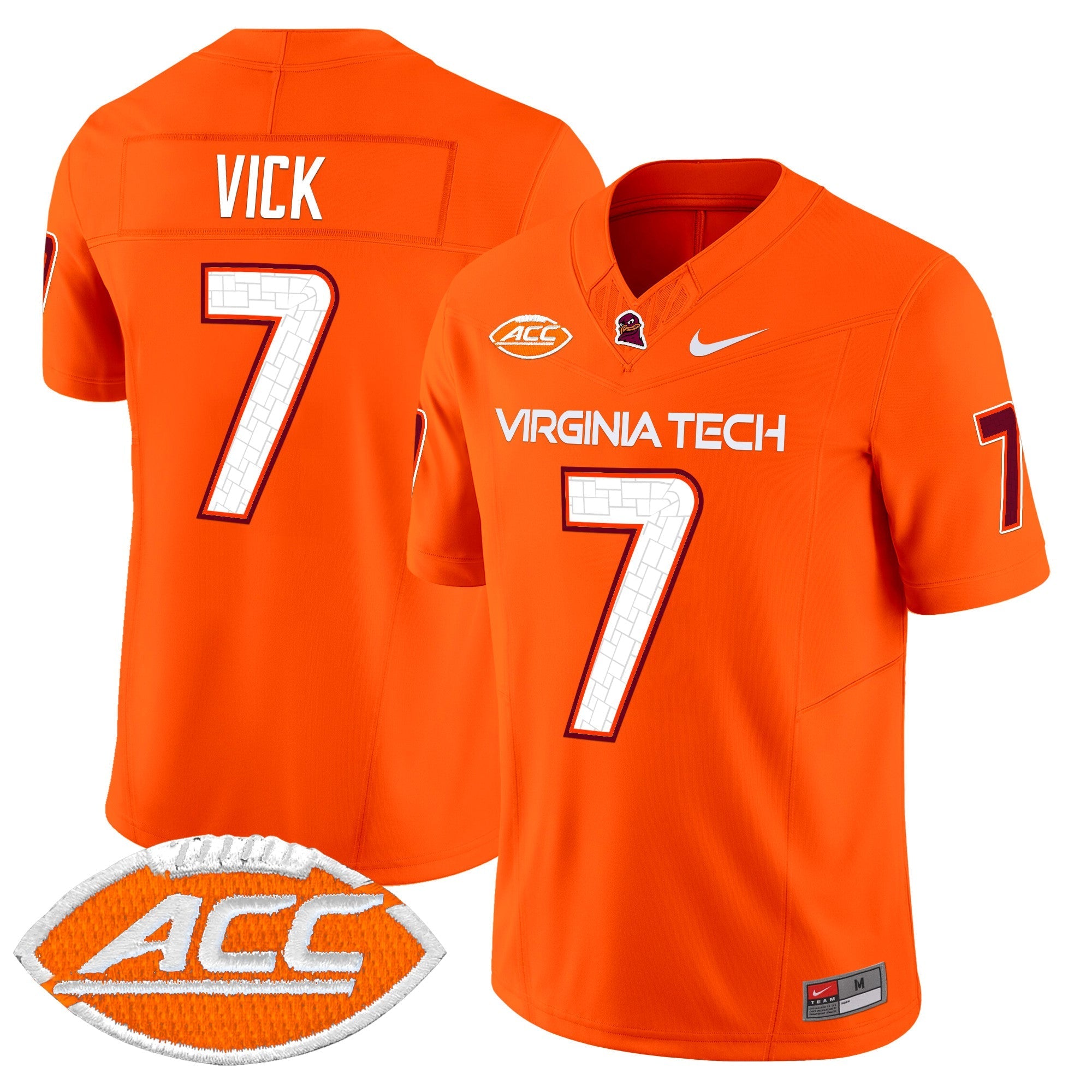 Virginia Tech Hokies 2025 Vapor Limited Jersey - All Stitched